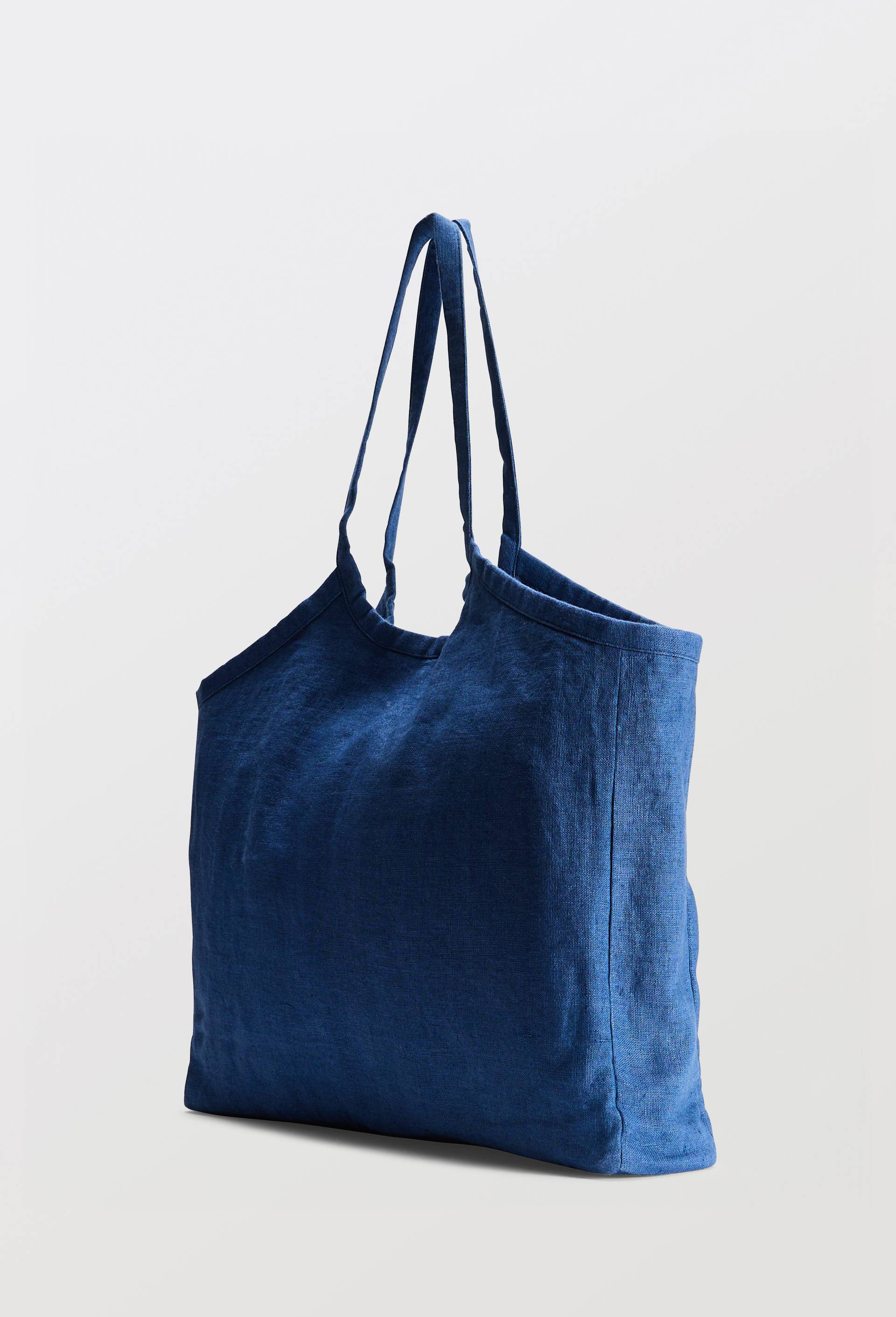 Cabas uni, Bleu, large image number 1