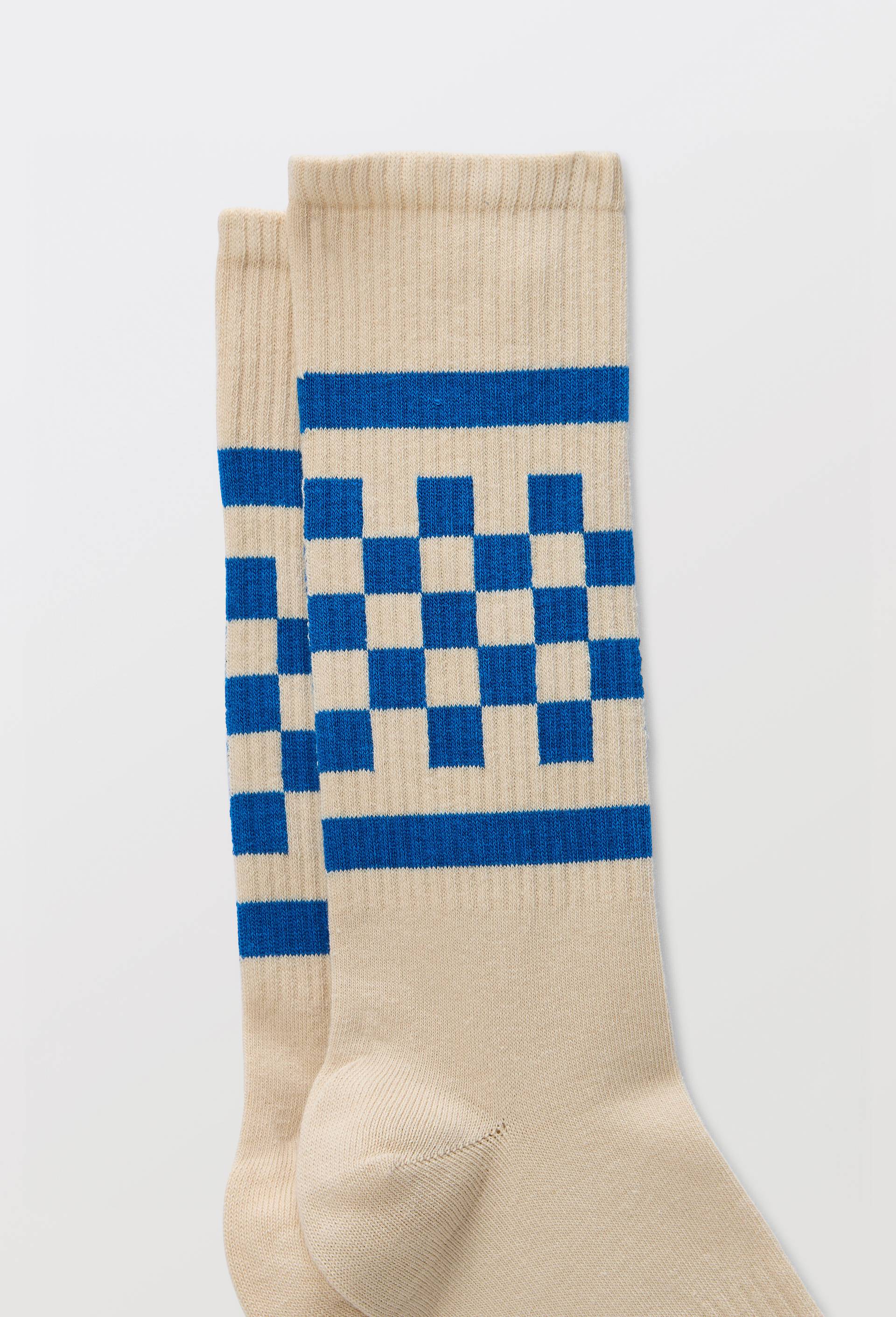 Chaussettes fantaisie en coton - Happy Socks, Ecru, large image number 1