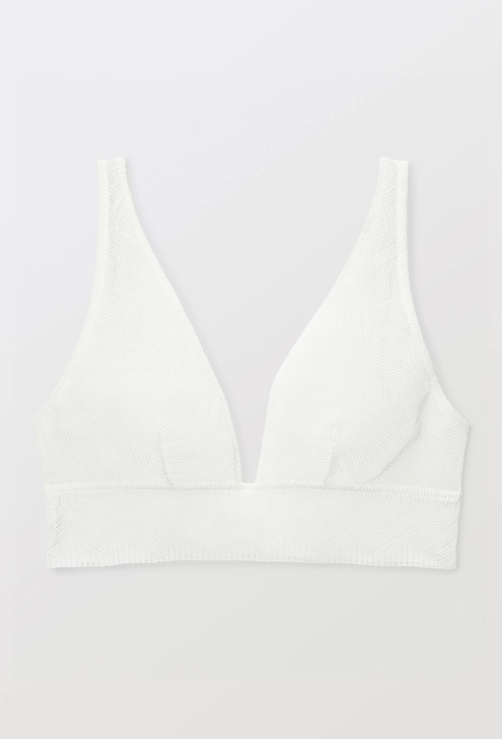 Brassi&egrave;re NAIMA en dentelle, Ecru, large image number 2.0