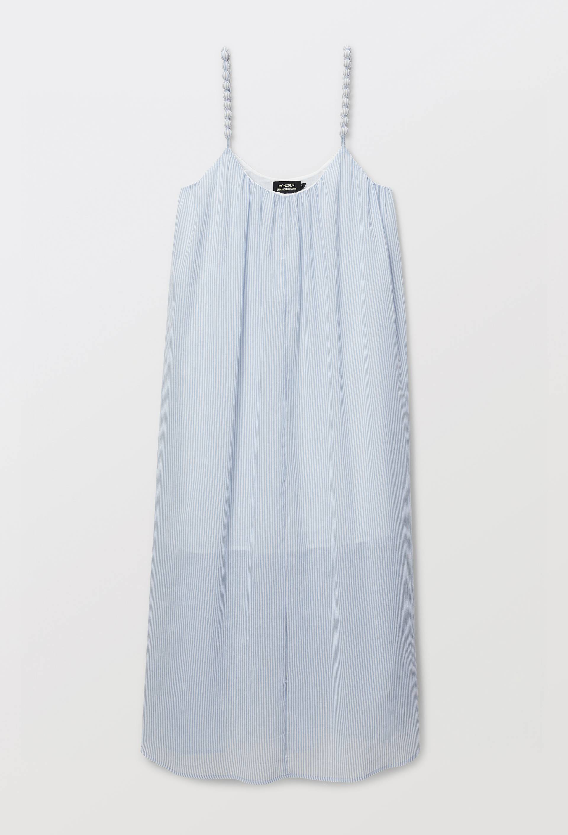 Robe de plage en coton BIO GOTS, Bleu, large image number 3.0