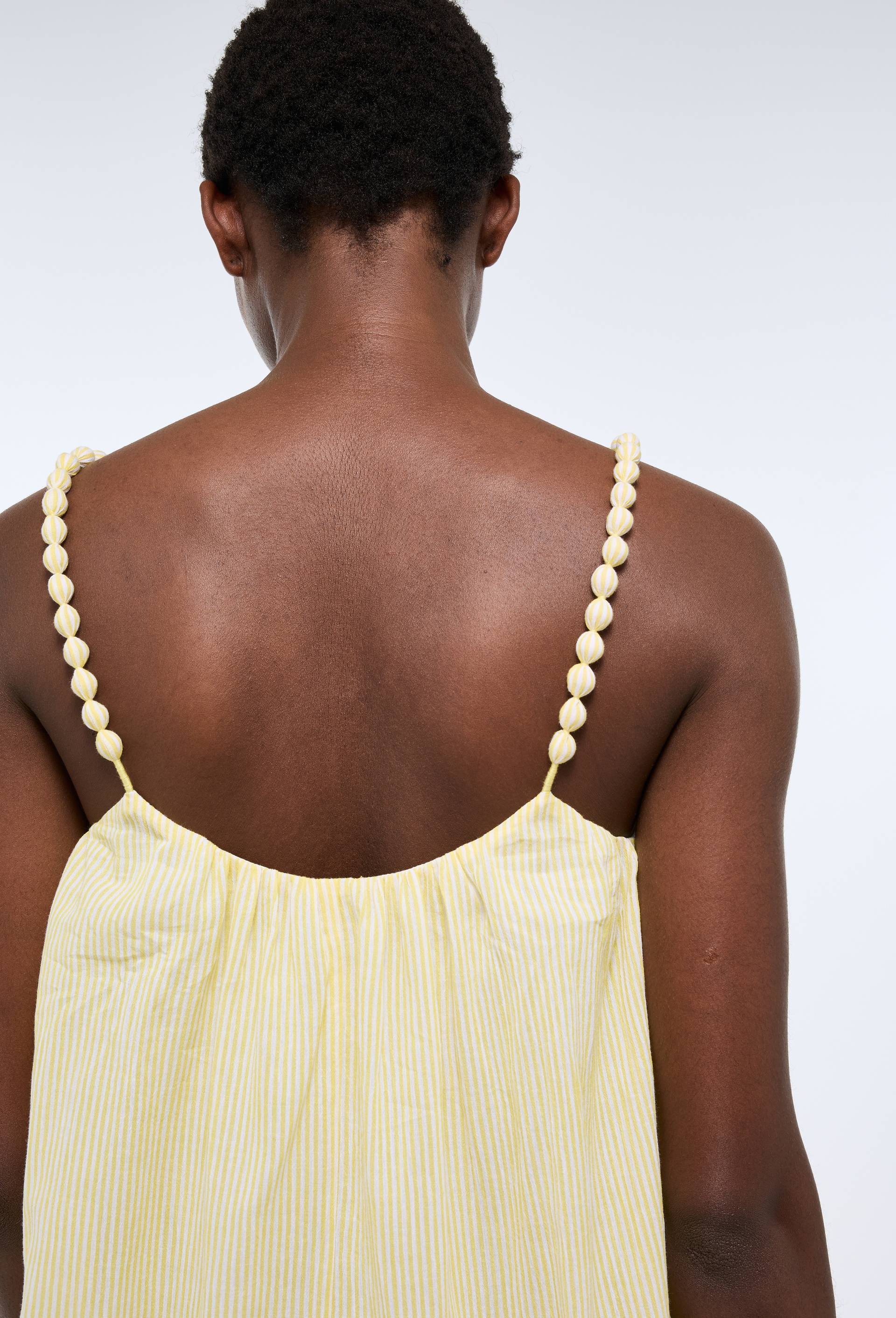 Robe de plage en coton BIO GOTS, Jaune, large image number 1.0