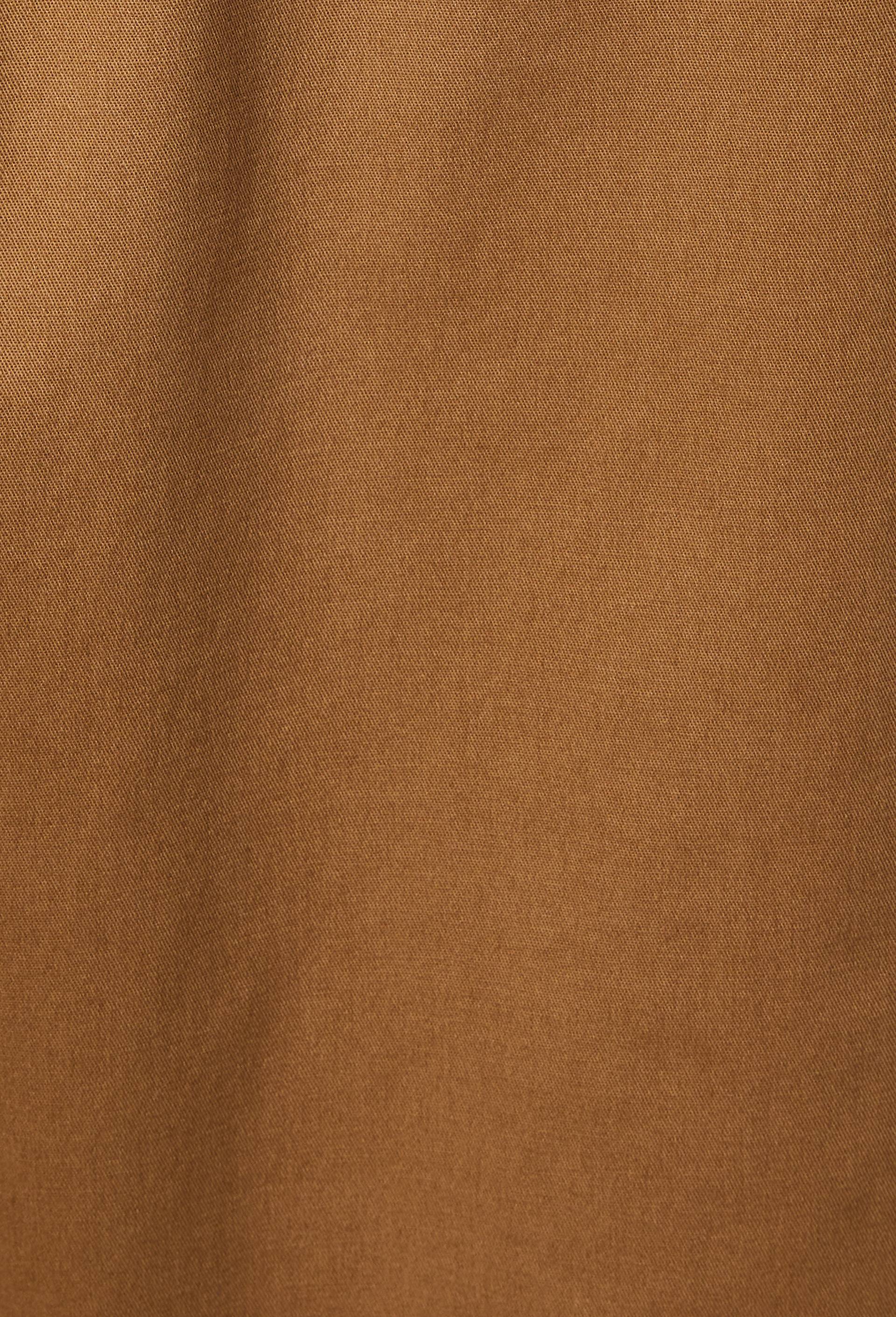 Pantalon droit &eacute;lastiqu&eacute; uni en coton BIO GOTS, Beige, large image number 4