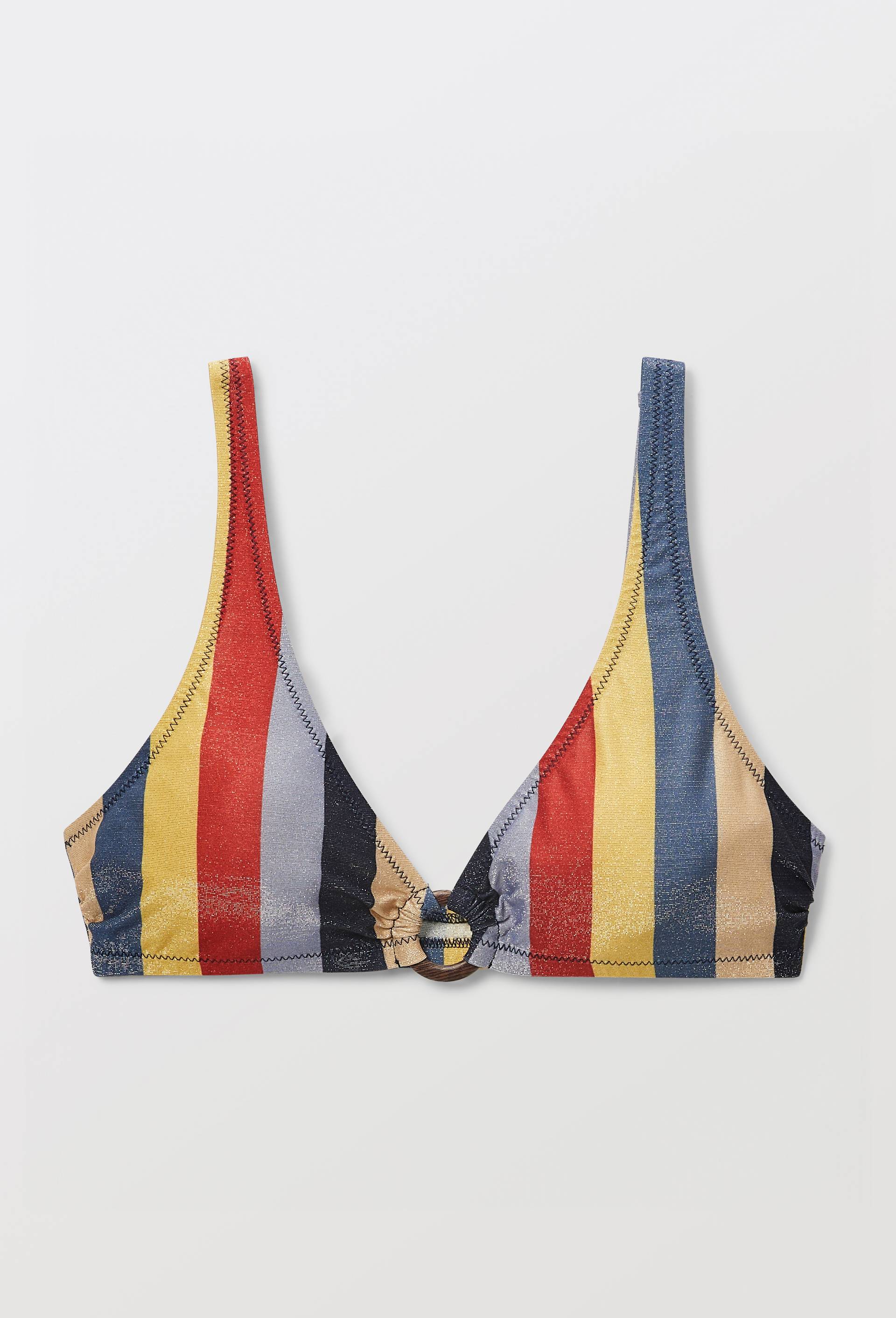 Haut de maillot de bain BARBADE, Bleu, large image number 2