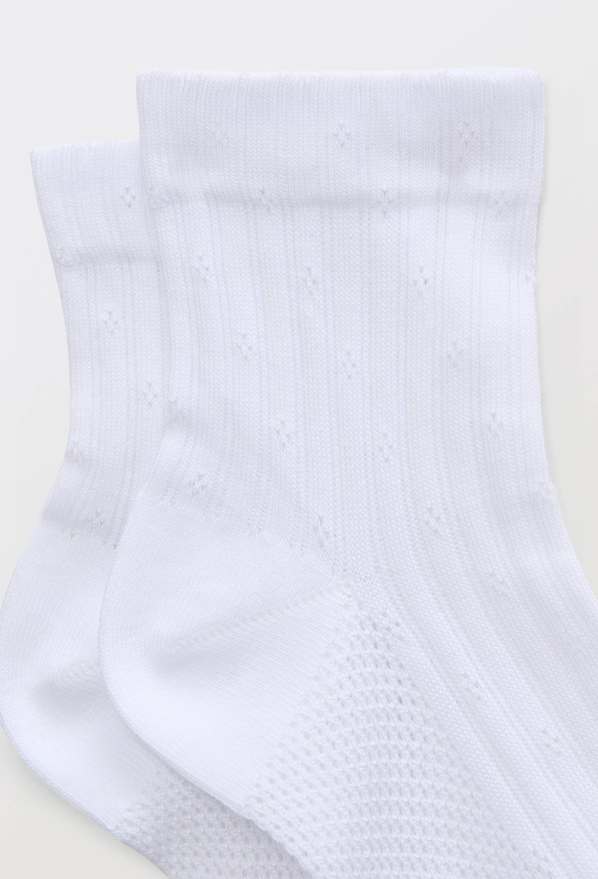 Paire de socquettes fantaisie Le Bourget, Blanc, large image number 1