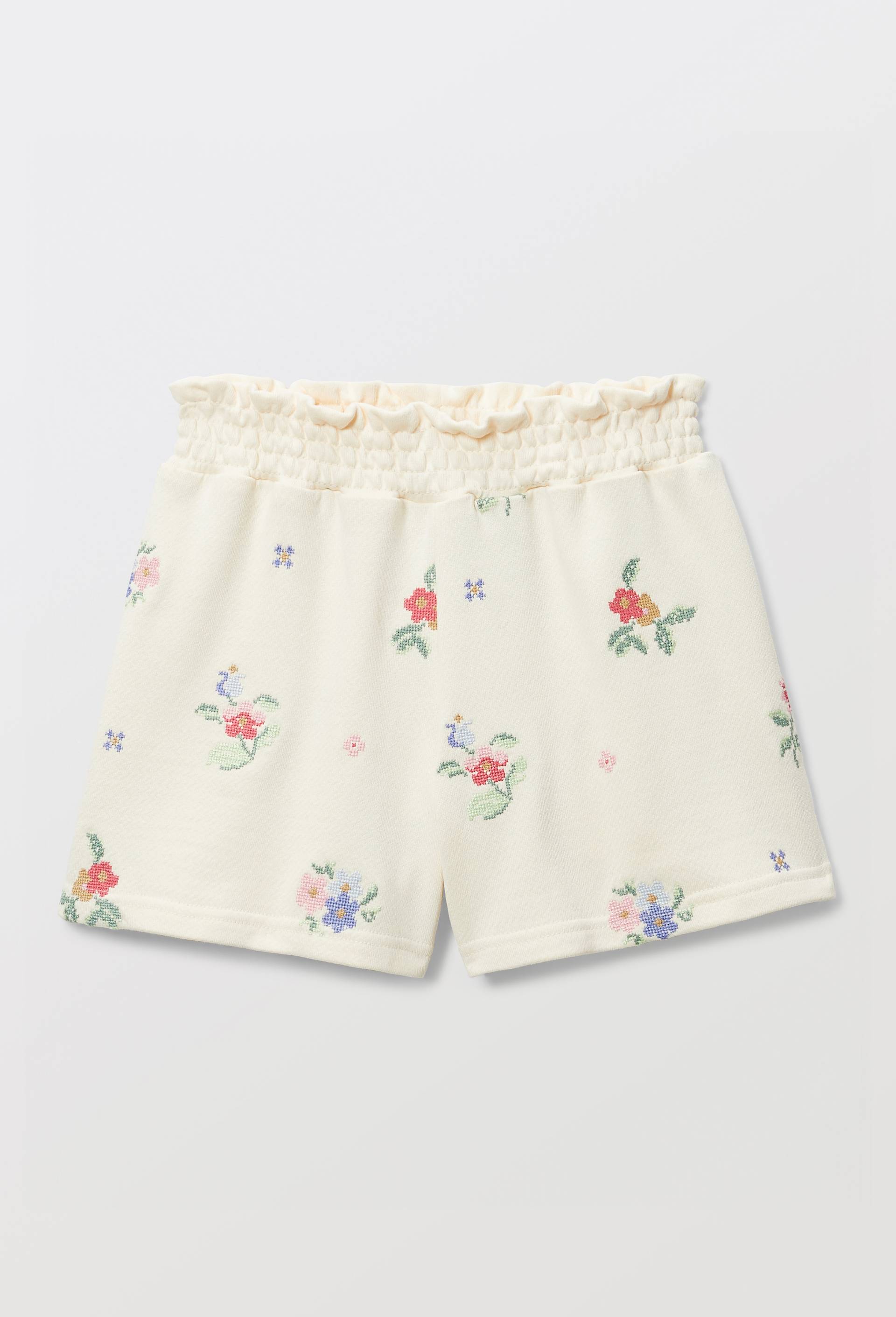 Short brod&eacute;, Beige clair, large image number 2