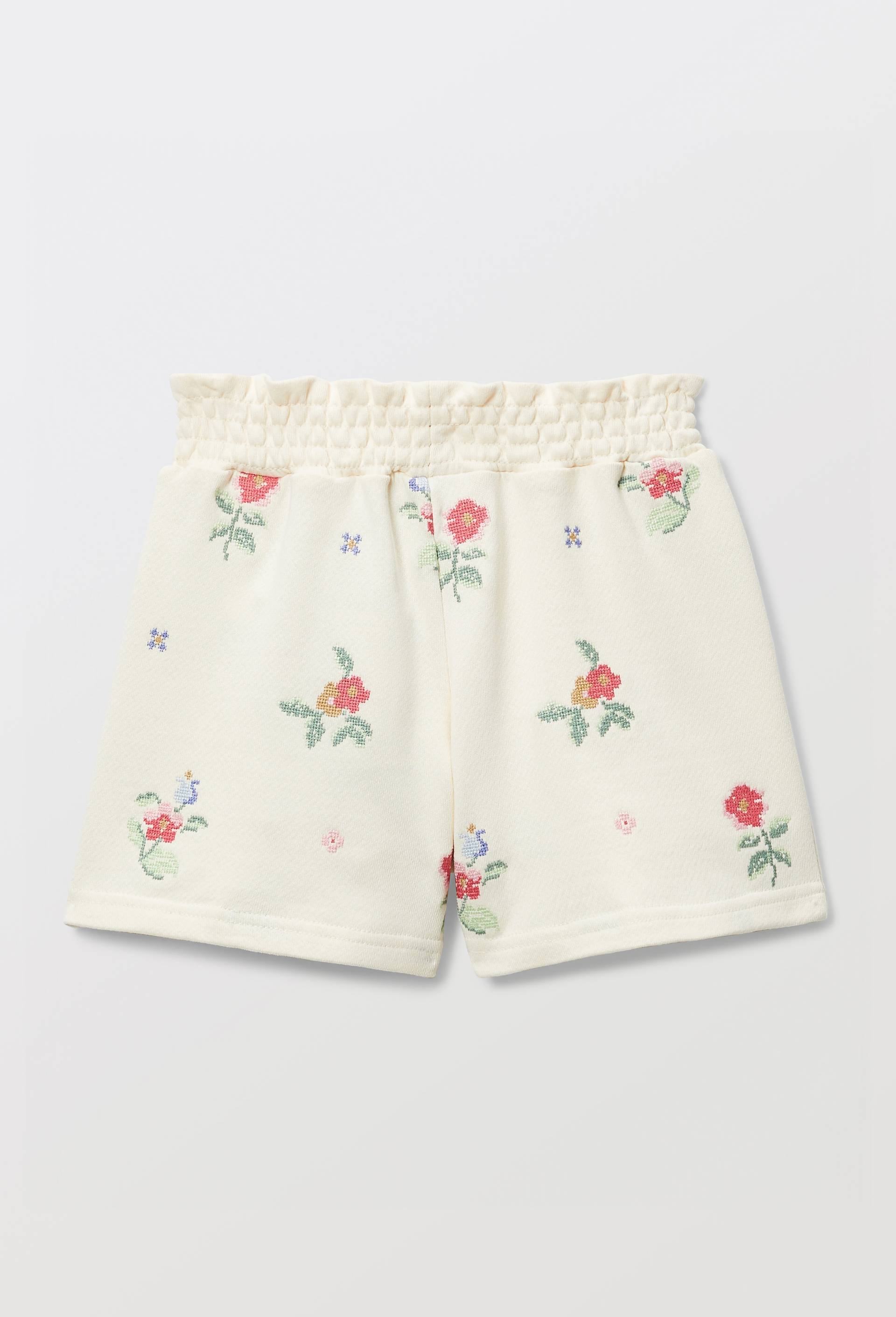 Short brod&eacute;, Beige clair, large image number 3.0