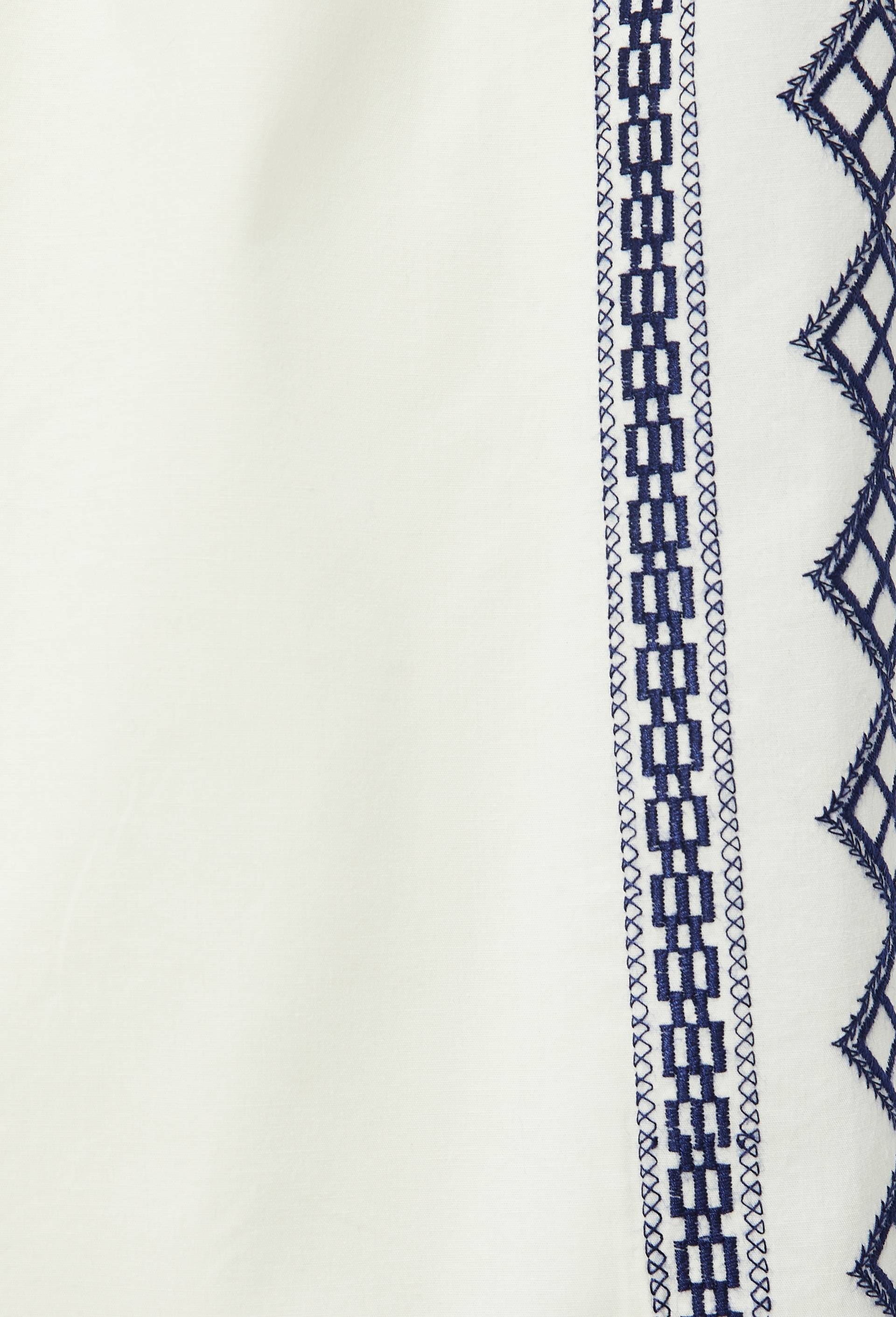 Short en coton avec broderie, Ecru, large image number 7.0