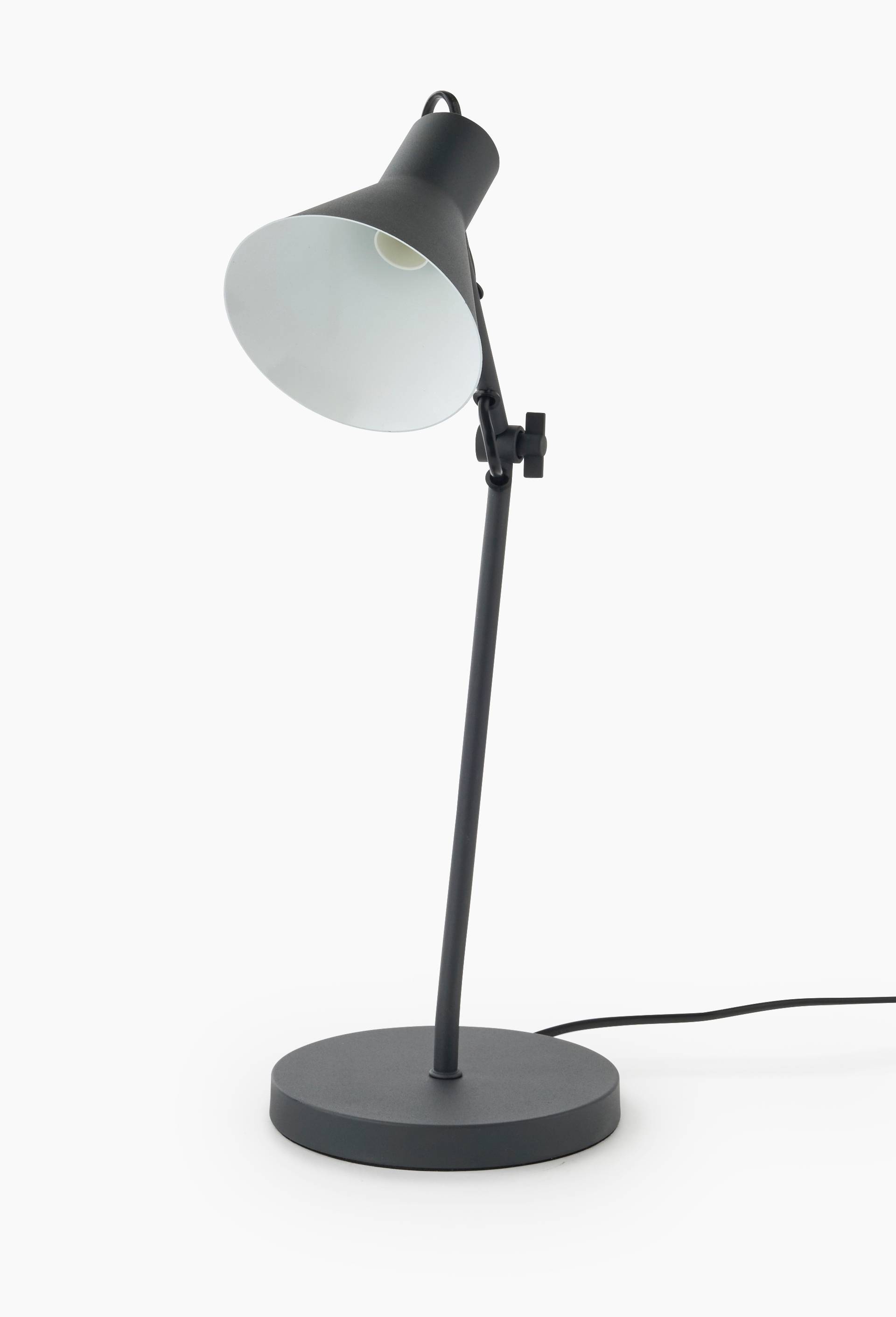 Lampe &agrave; poser,22x16x42cm, en m&eacute;tal, Noir, large image number 0