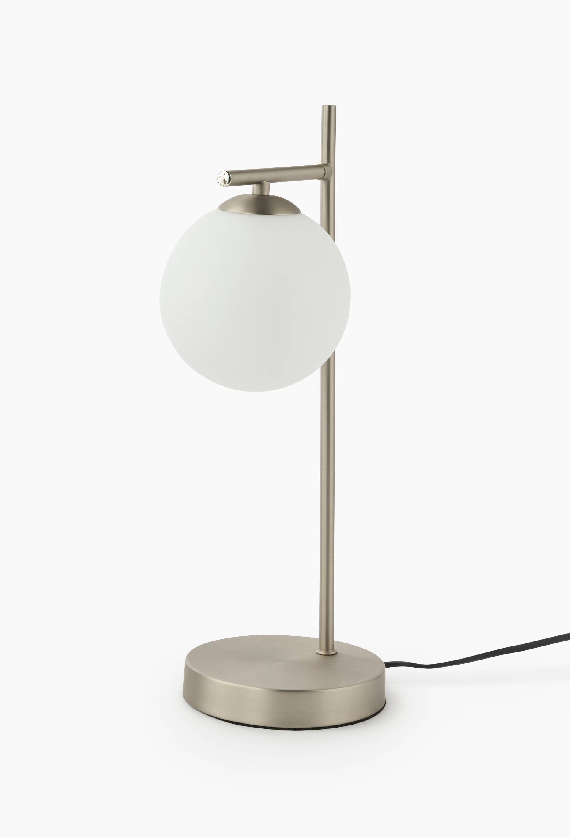 Lampe &agrave; poser,15x44cm, en m&eacute;tal, Argent, large image number 0