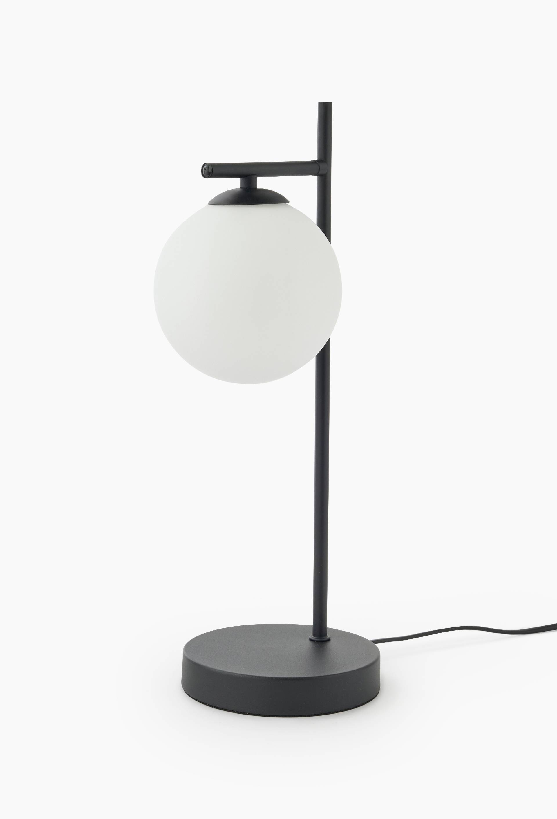 Lampe &agrave; poser,15x44cm, en m&eacute;tal, Noir, large image number 0