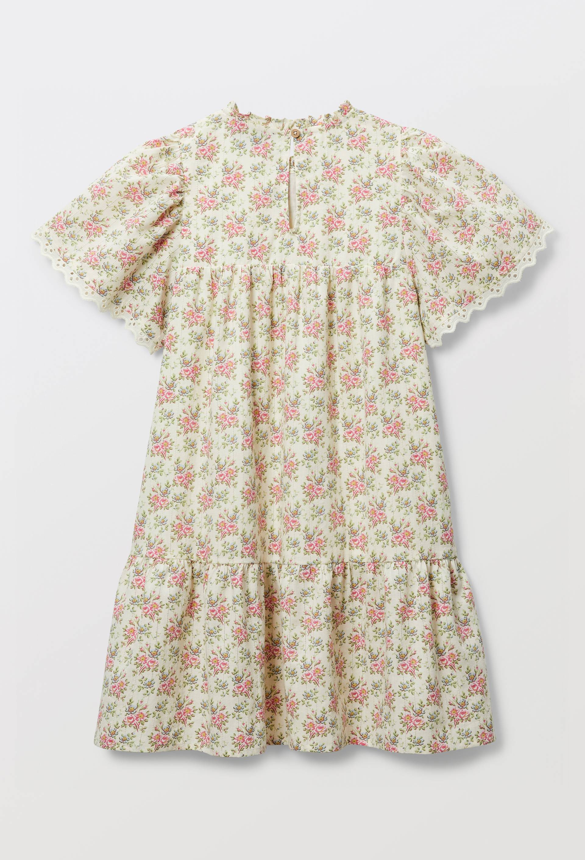 ROBE FLEURIE, Beige clair, large image number 1