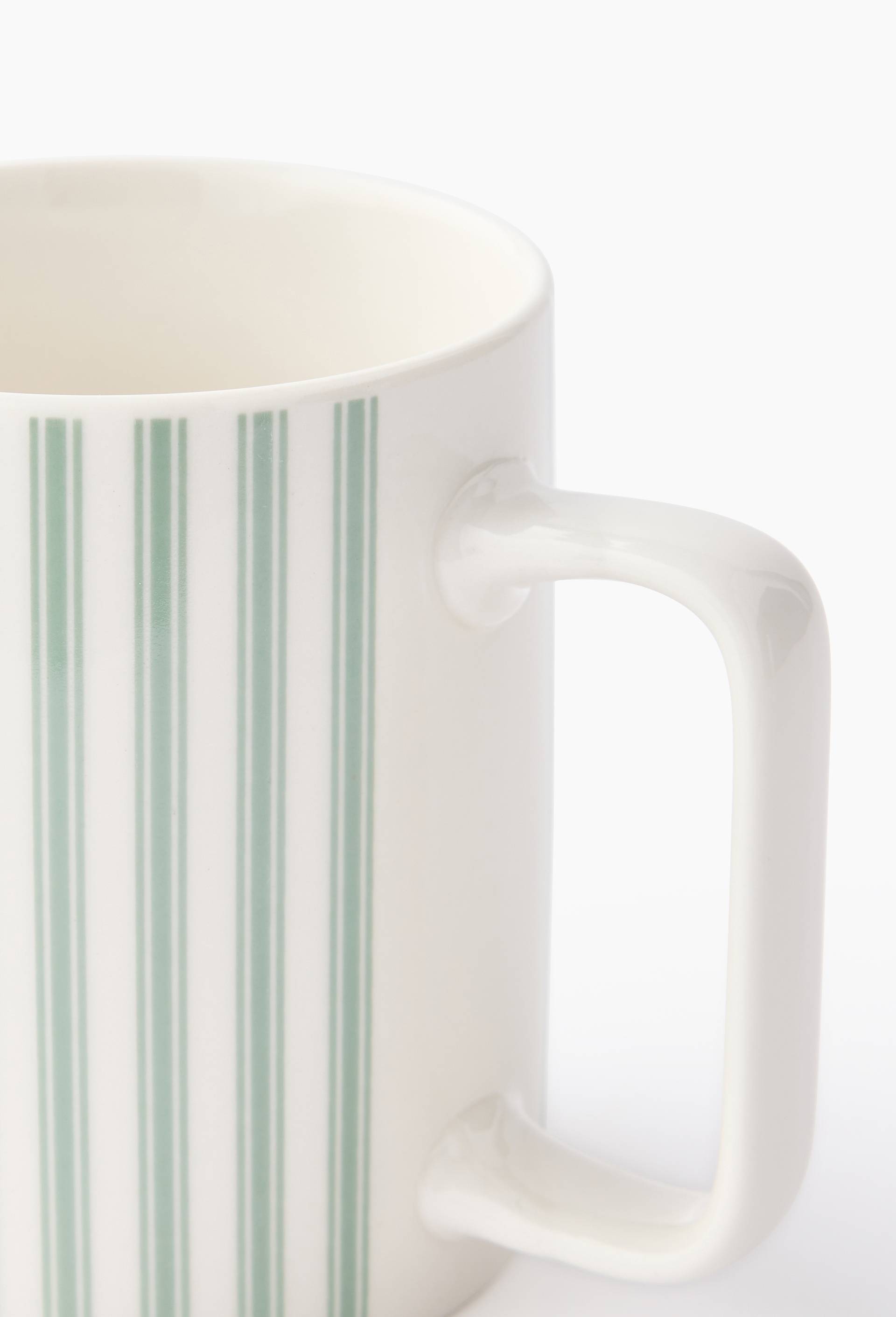 Mug droit, finition imprim&eacute;e, 32cl, Blanc, large image number 1