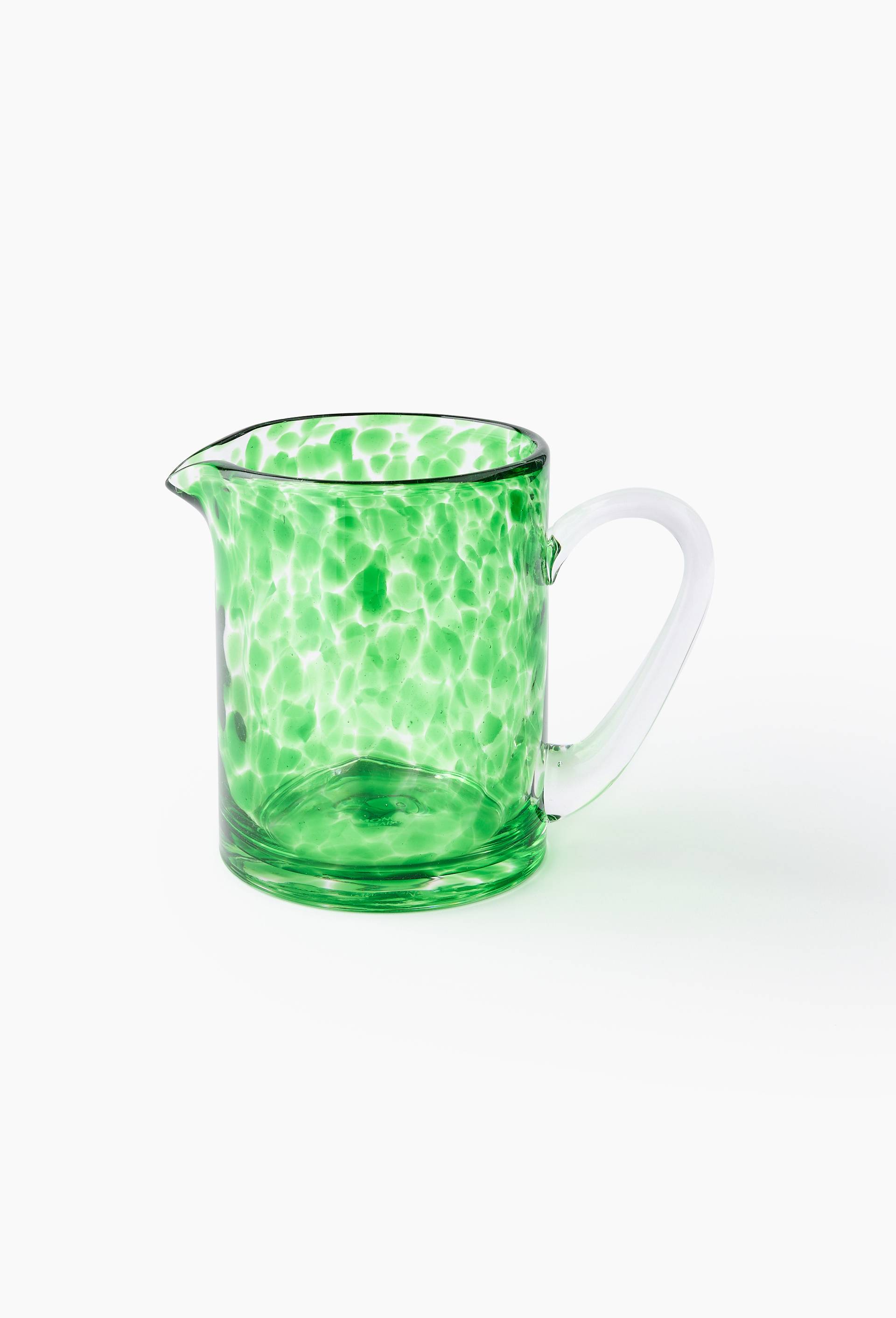 Pichet finition tachet&eacute;e, 1,1L, Vert fonc&eacute;, large image number 0.0
