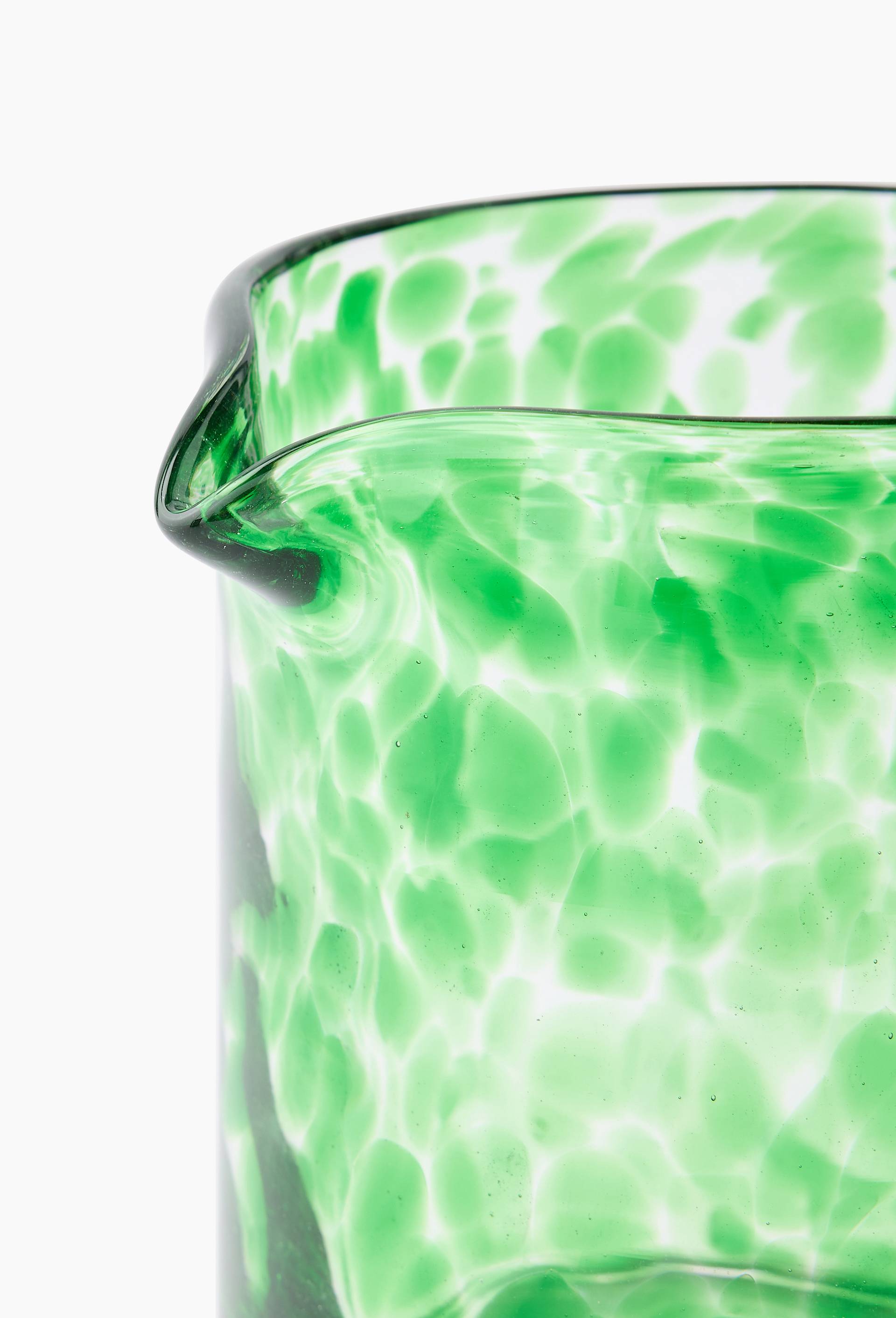 Pichet finition tachet&eacute;e, 1,1L, Vert fonc&eacute;, large image number 1.0