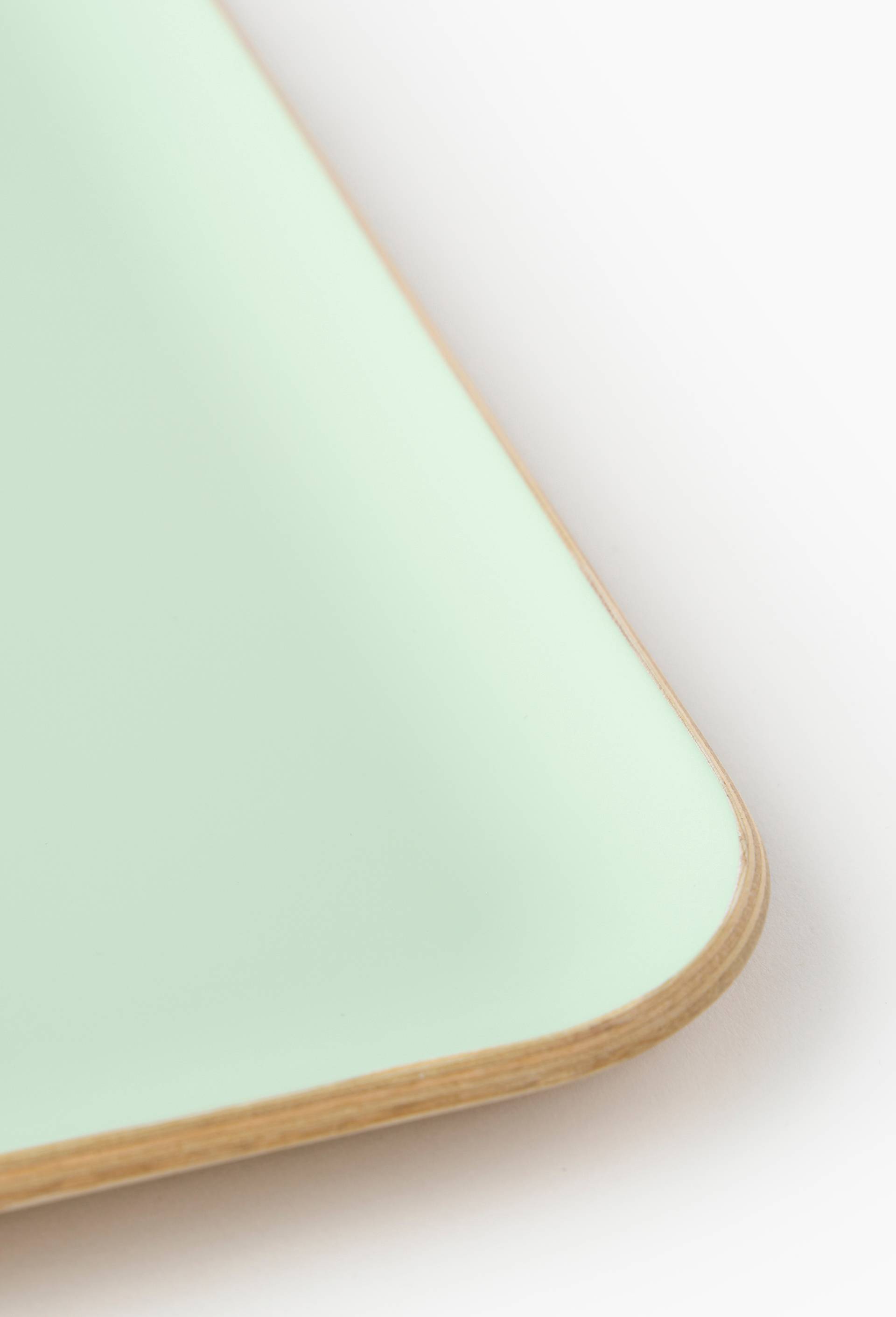 Plateau, 36x28cm, en bois, Bleu clair, large image number 1.0