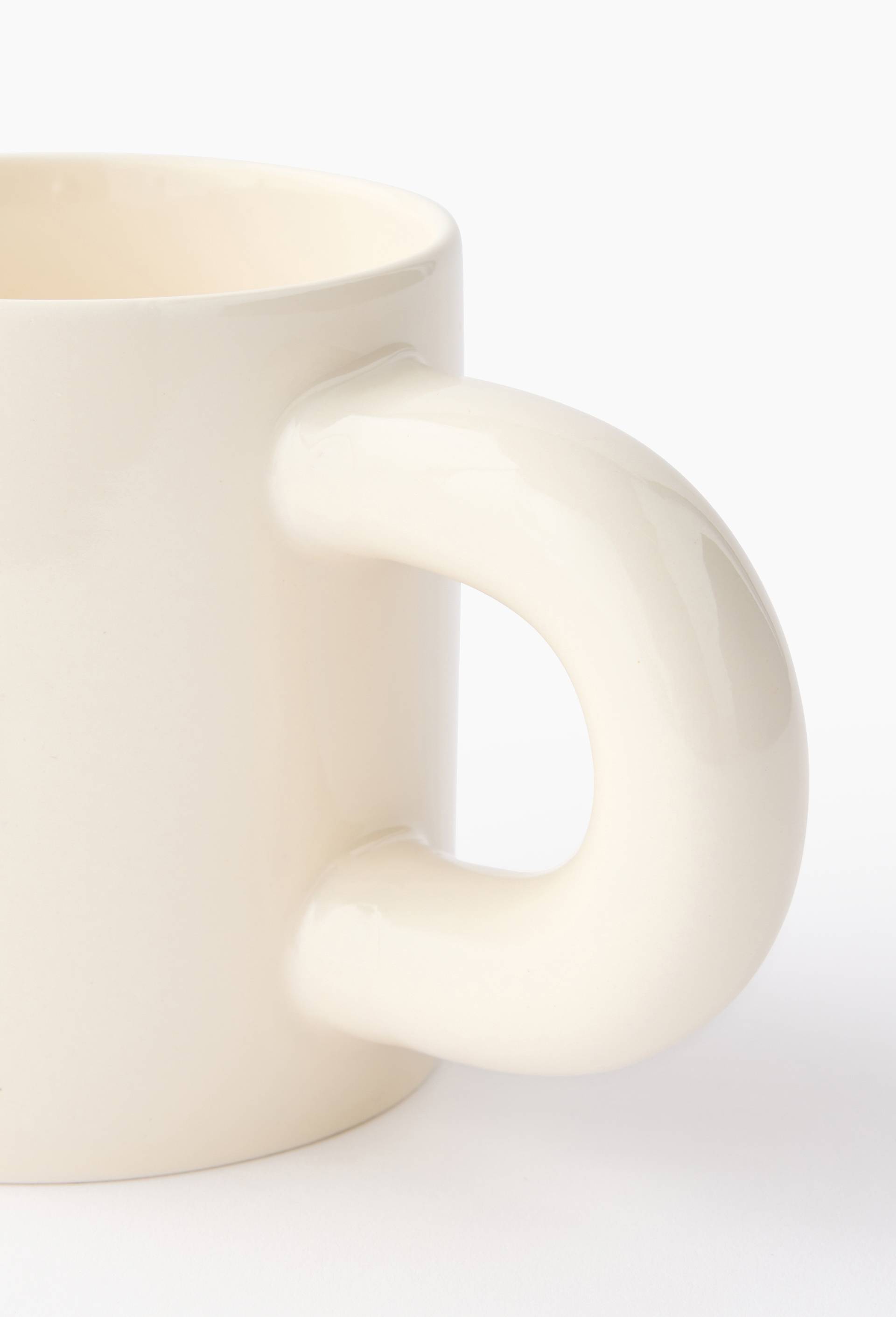 Mug, 65cl, Ecru, large image number 1