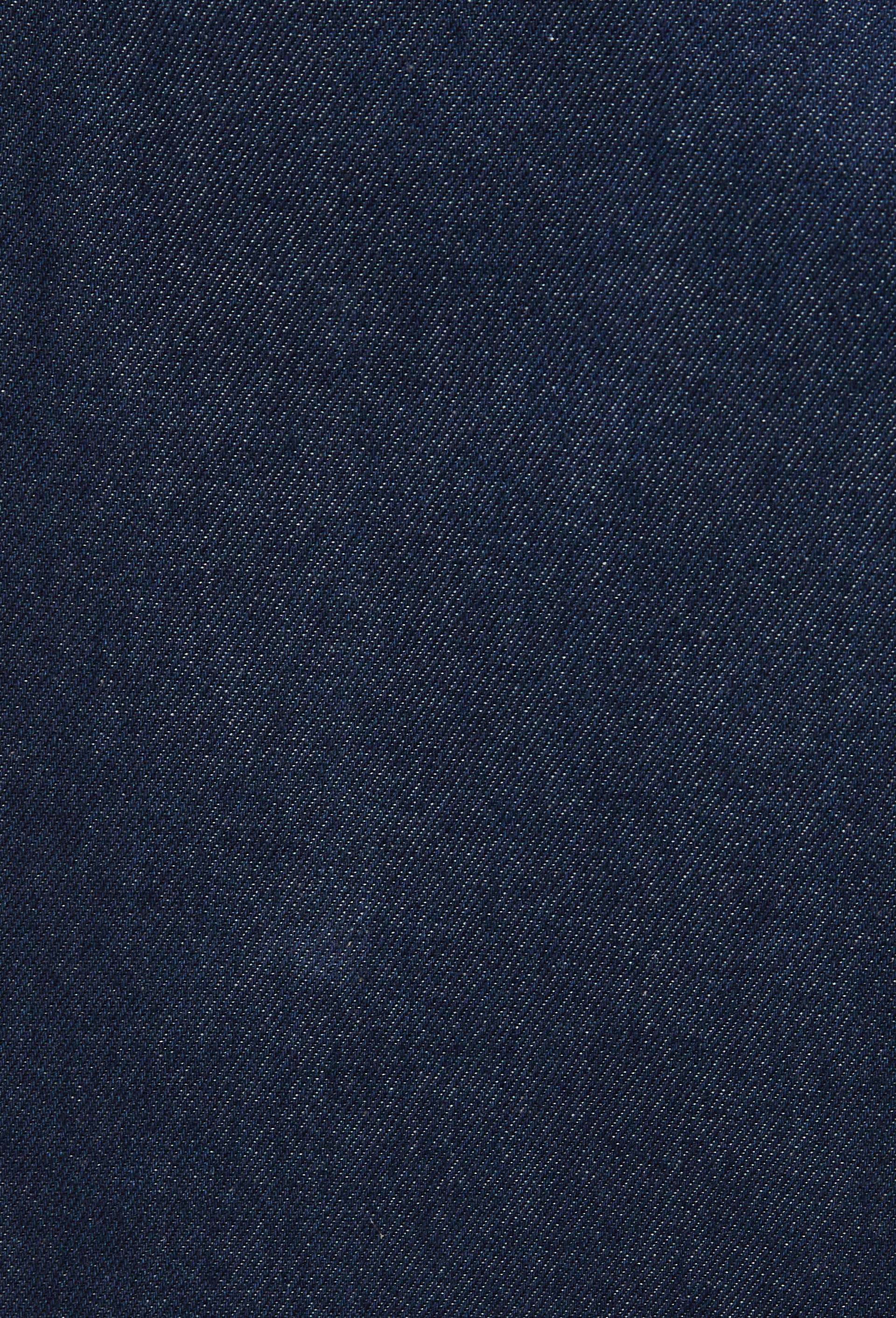 Jean droit taille &eacute;lastiqu&eacute;e en coton, Bleu fonc&eacute;, large image number 4