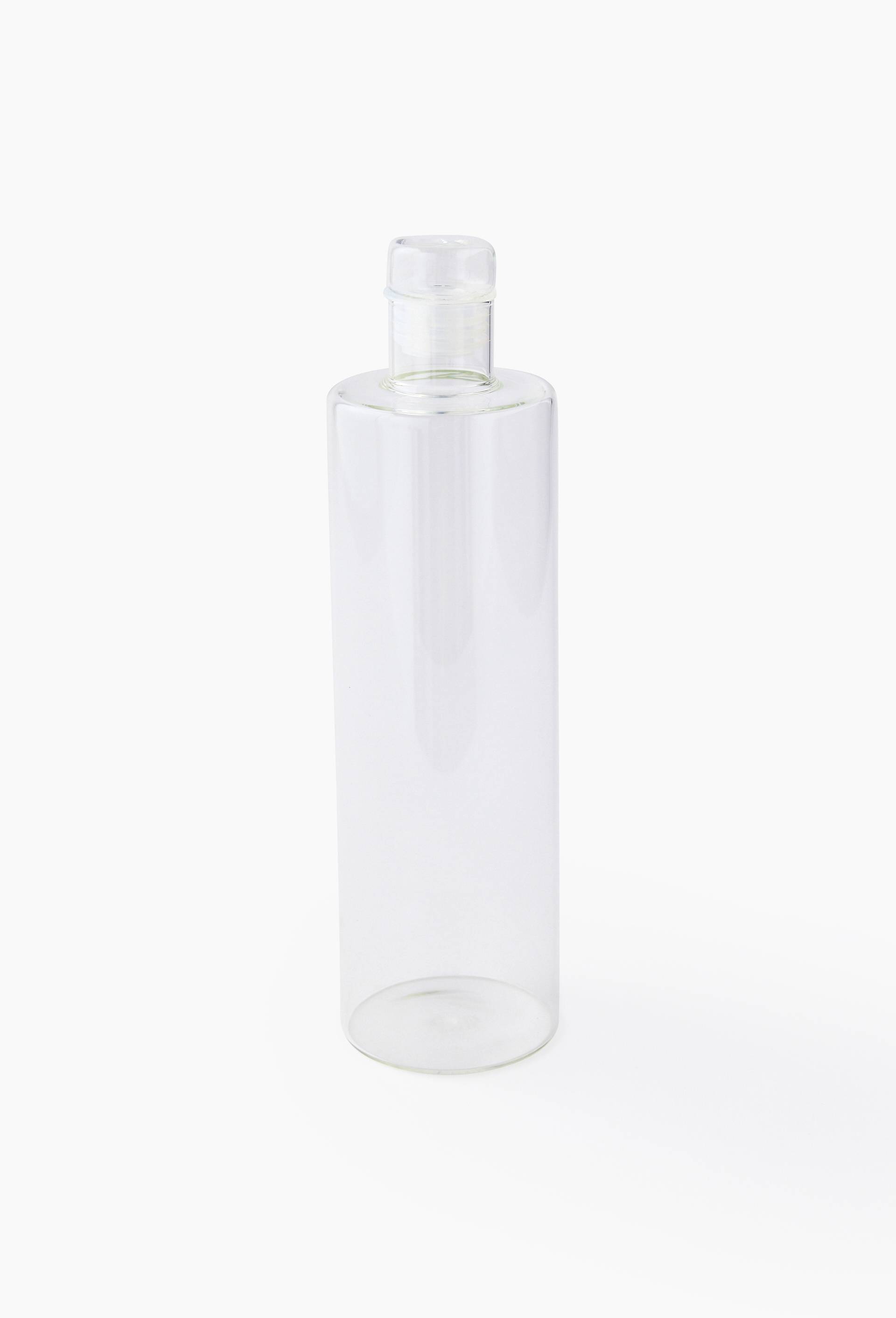 Bouteille en verre avec bouchon, 1L, Transparent, large image number 0.0