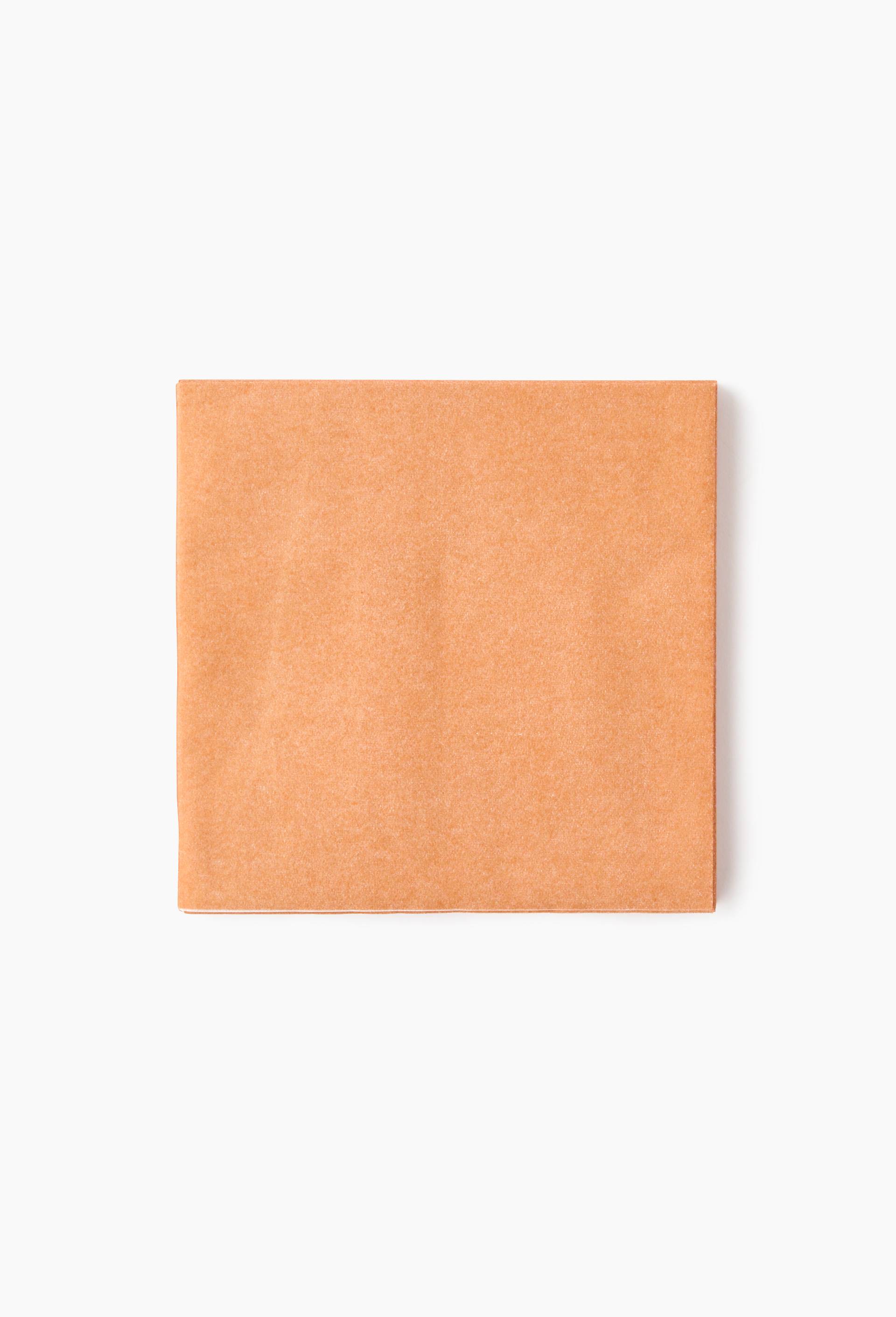 20 serviettes en papier uni, 40x40cm, Jaune fonc&eacute;, swatch image