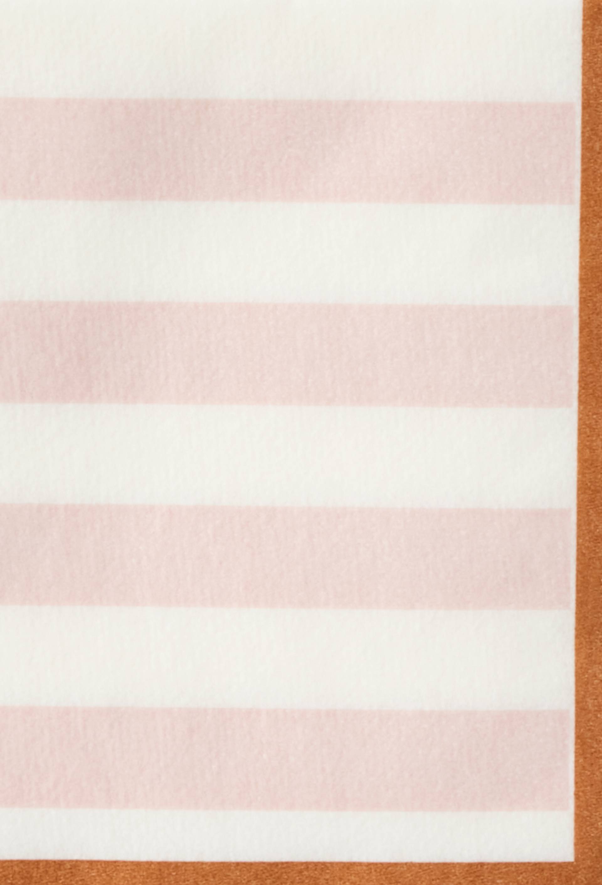 20 serviettes en papier imprim&eacute; rayures, 25x25cm, Rose clair, large image number 1.0