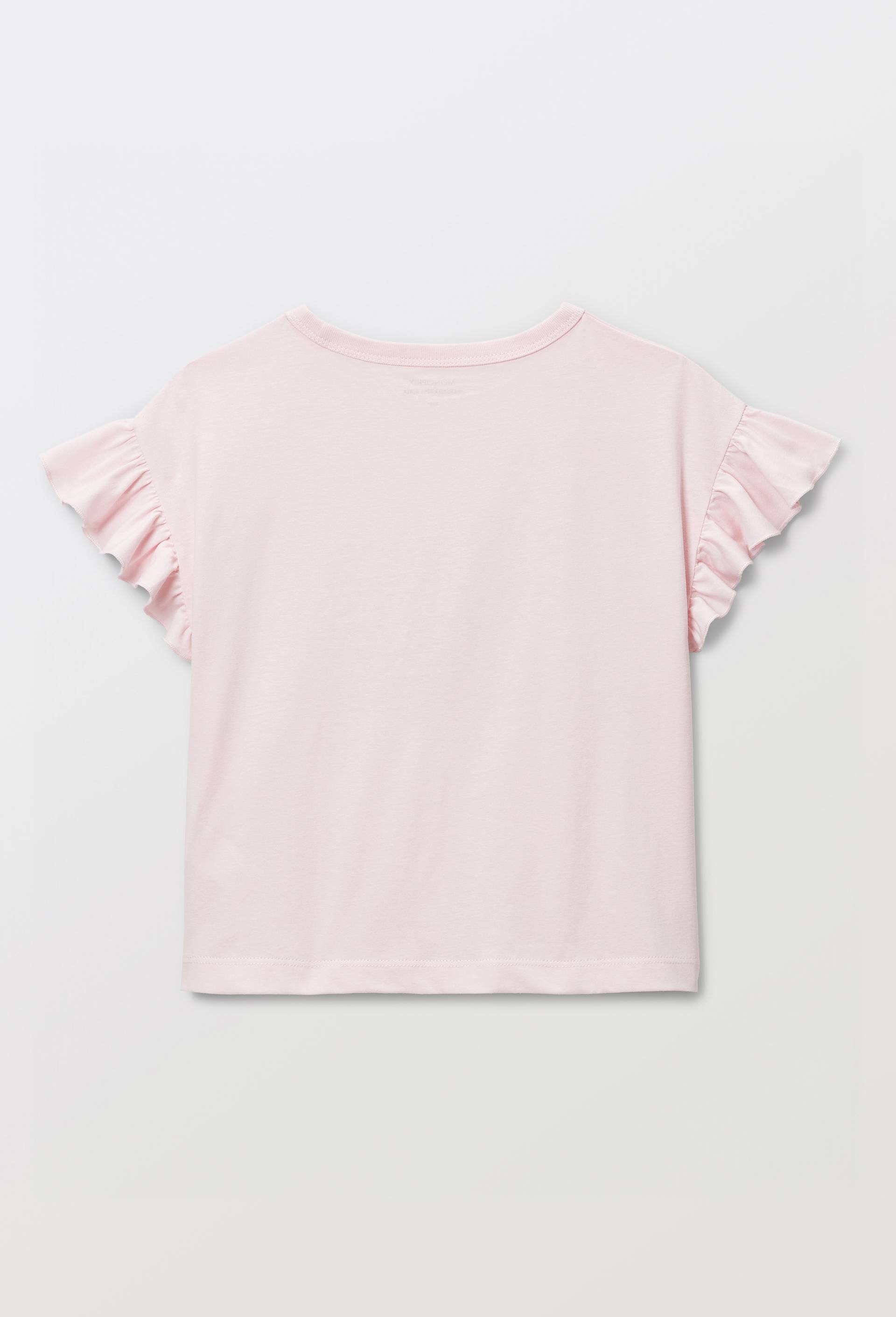 T-shirt manches courtes noeud, Rose, large image number 2.0