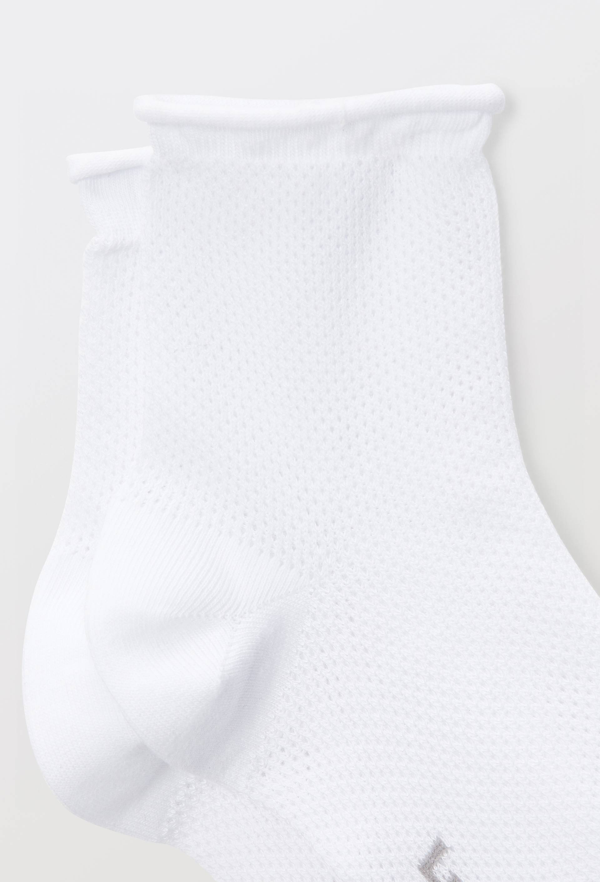 Paire de socquettes fantaisie Le Bourget, Blanc, large image number 1