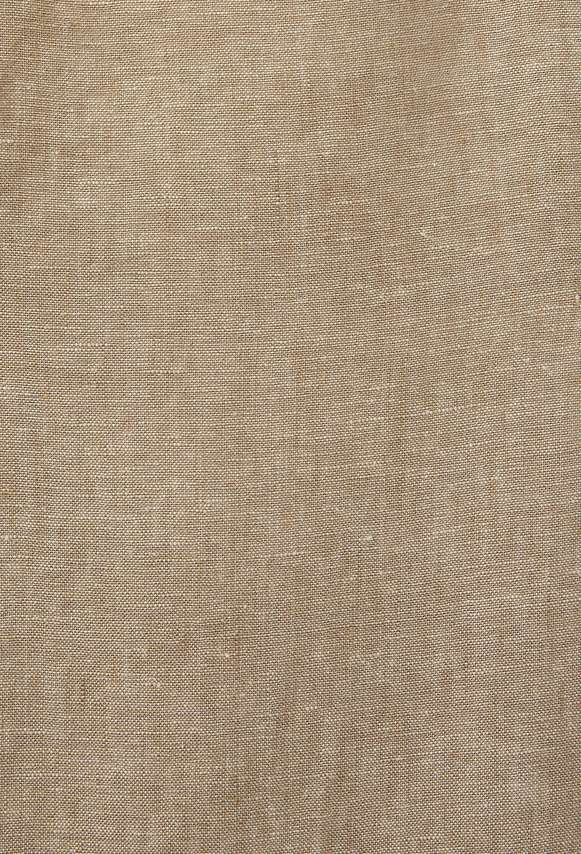 Pantalon &agrave; pinces en lin, Beige, large image number 7