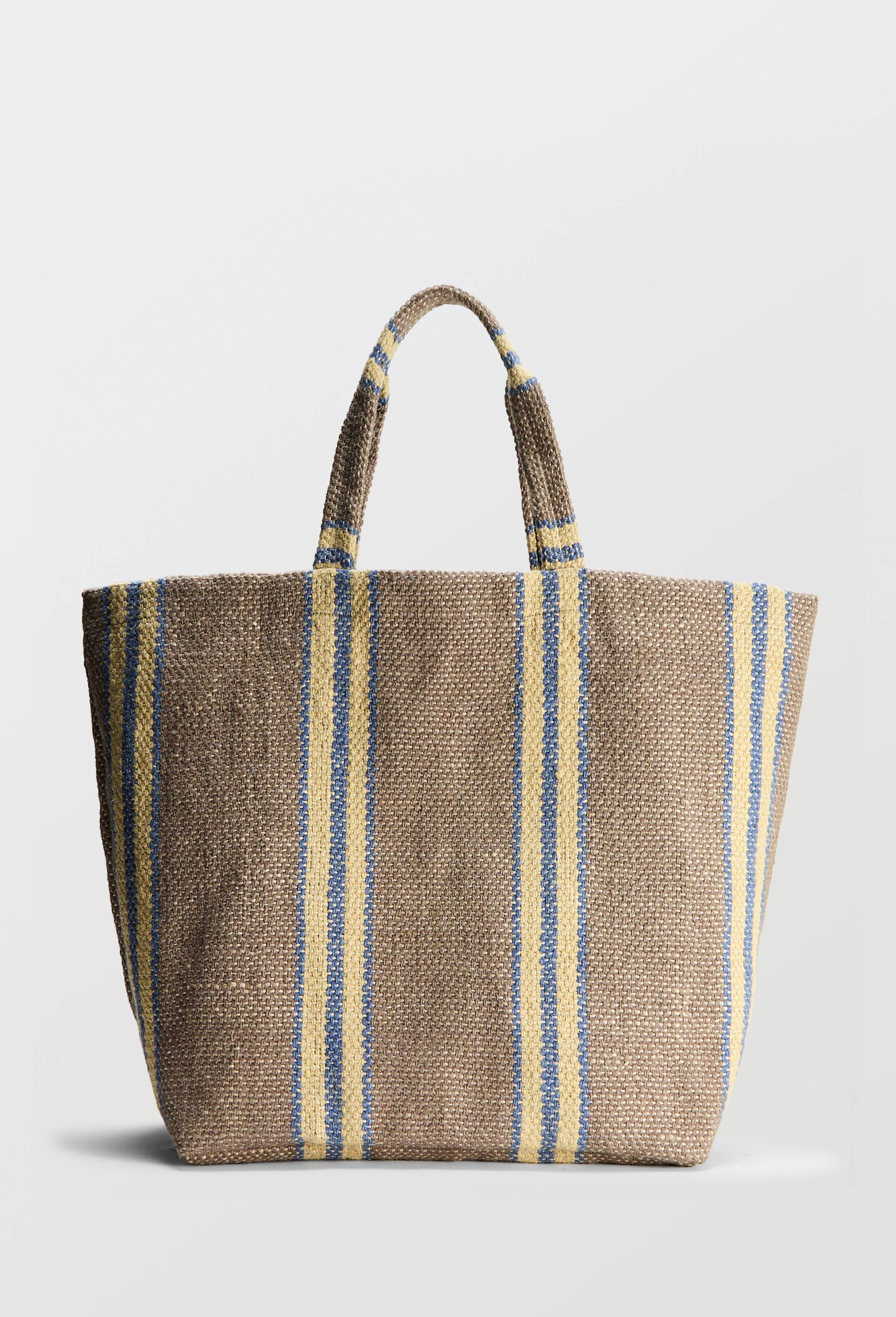 Cabas en jute, Ecru, large image number 0.0