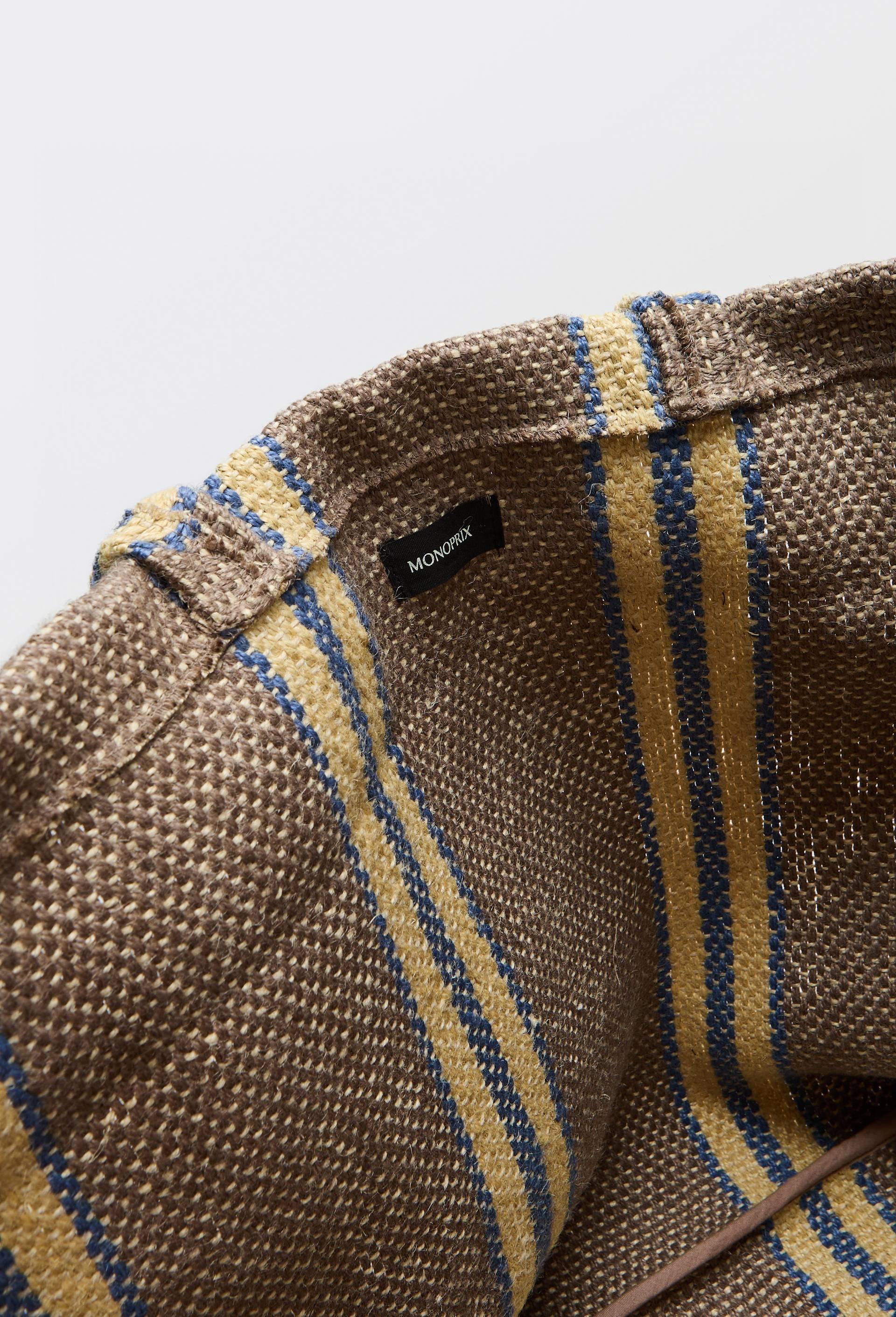 Cabas en jute, Ecru, large image number 2.0