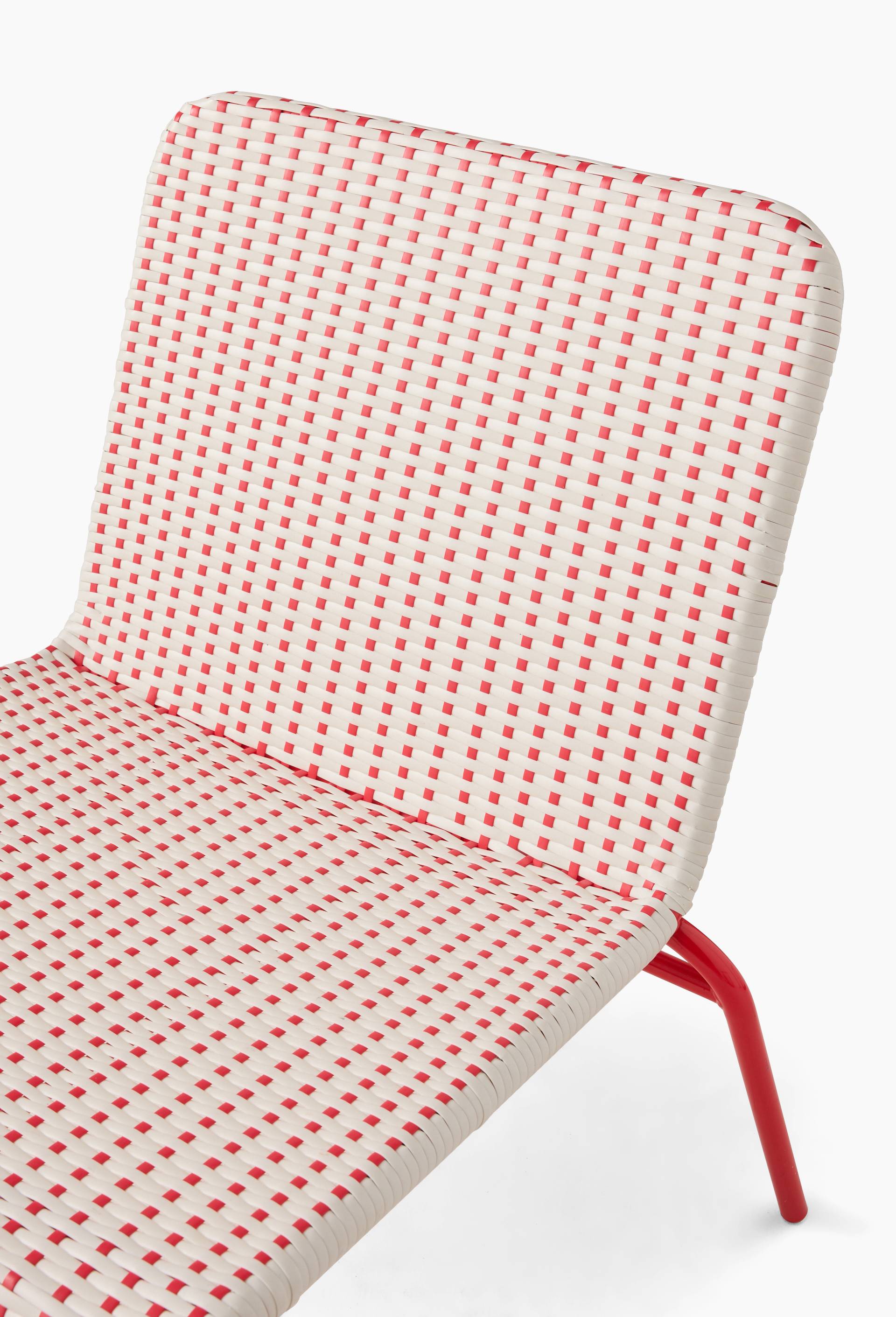 Fauteuil, 65x67xH72cm, en plastique et acier, Blanc, large image number 2