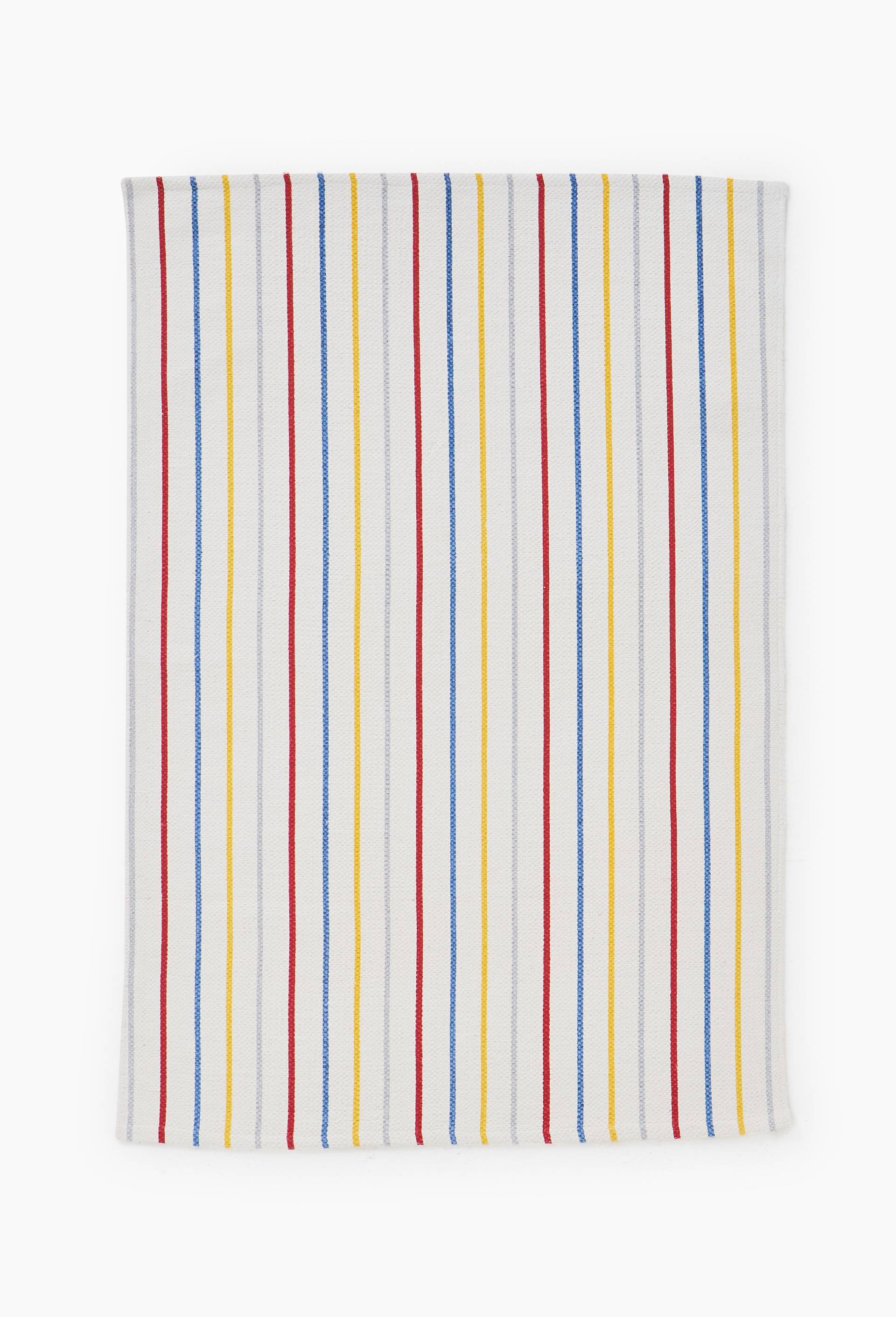 Tapis imprim&eacute;, 80X120cm, 100% coton, Ecru, large image number 0
