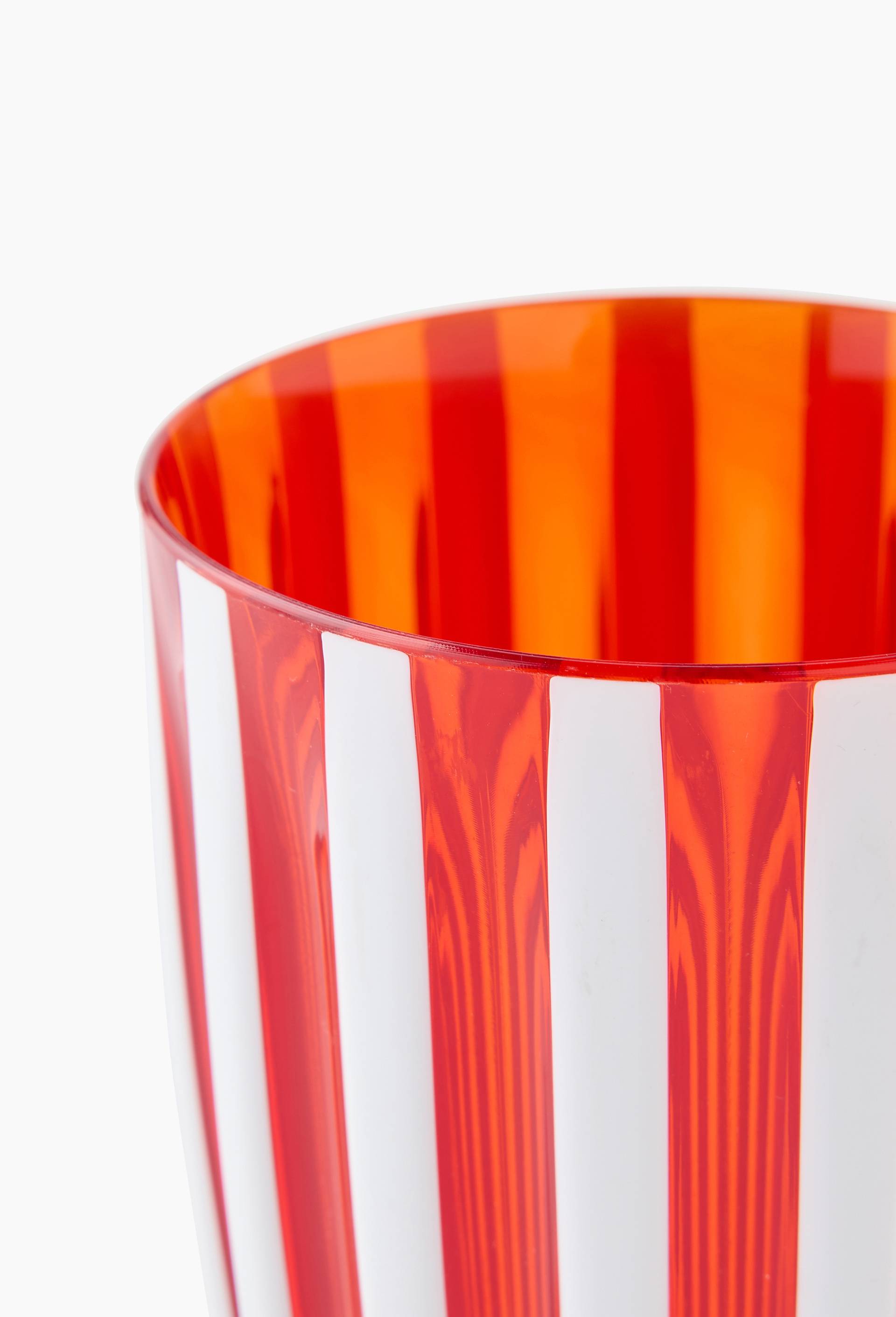 Verre &agrave; eau, en plastique, 35cl, Rouge, large image number 1.0
