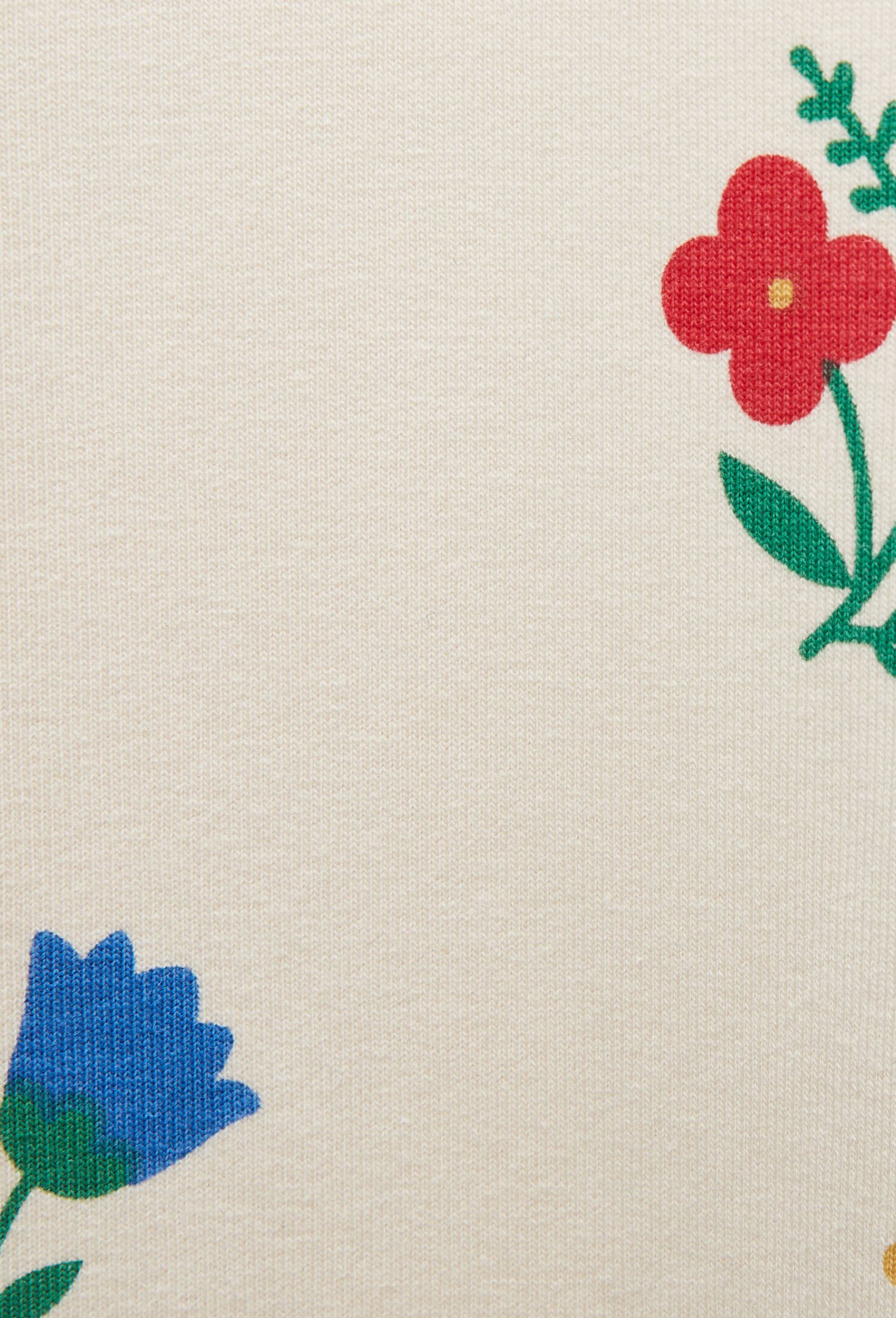 Legging chaud imprim&eacute; en coton BIO GOTS, Beige clair, large image number 4
