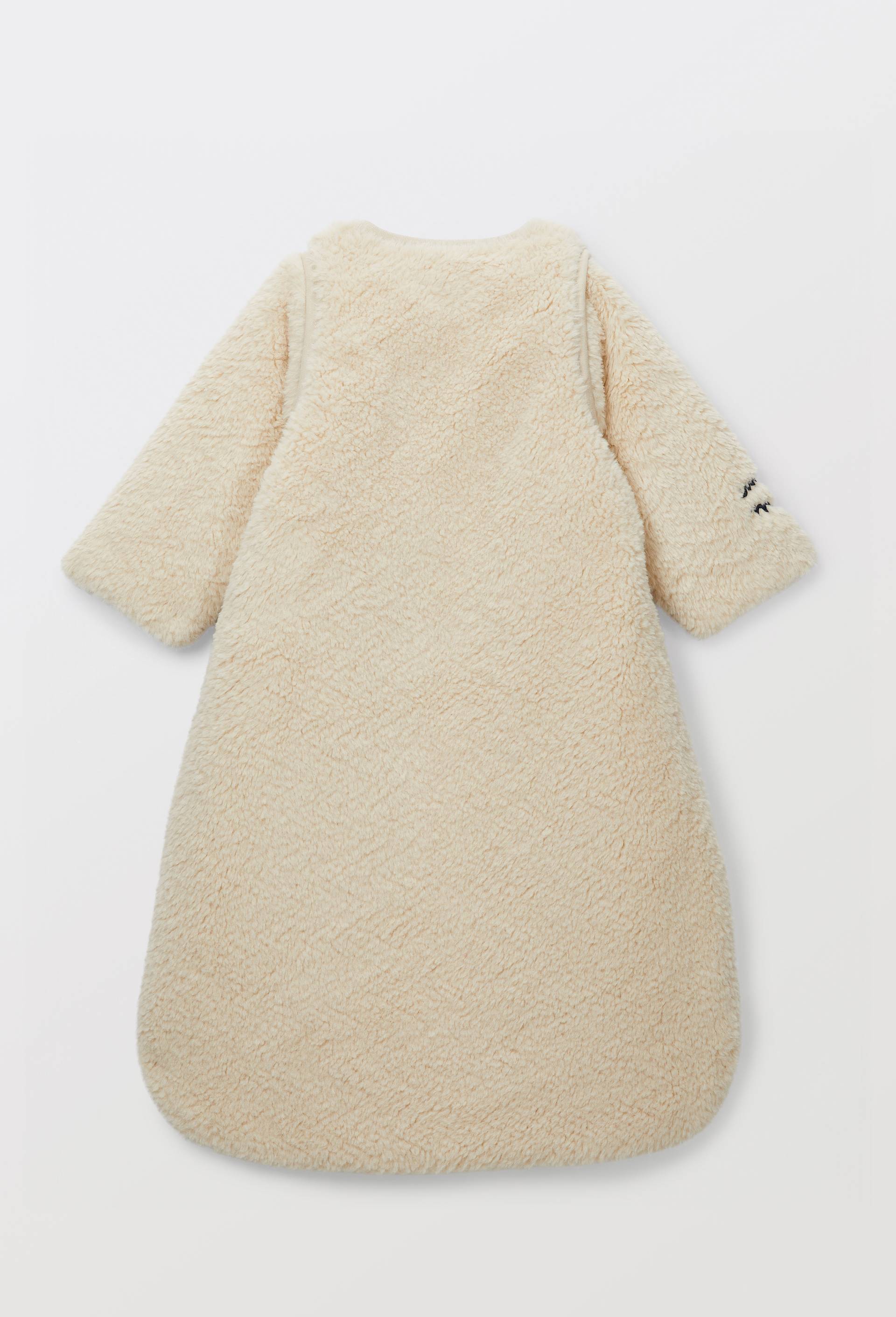 Gigoteuse en sherpa TOG 3,5 en coton BIO, Beige clair, large image number 1.0