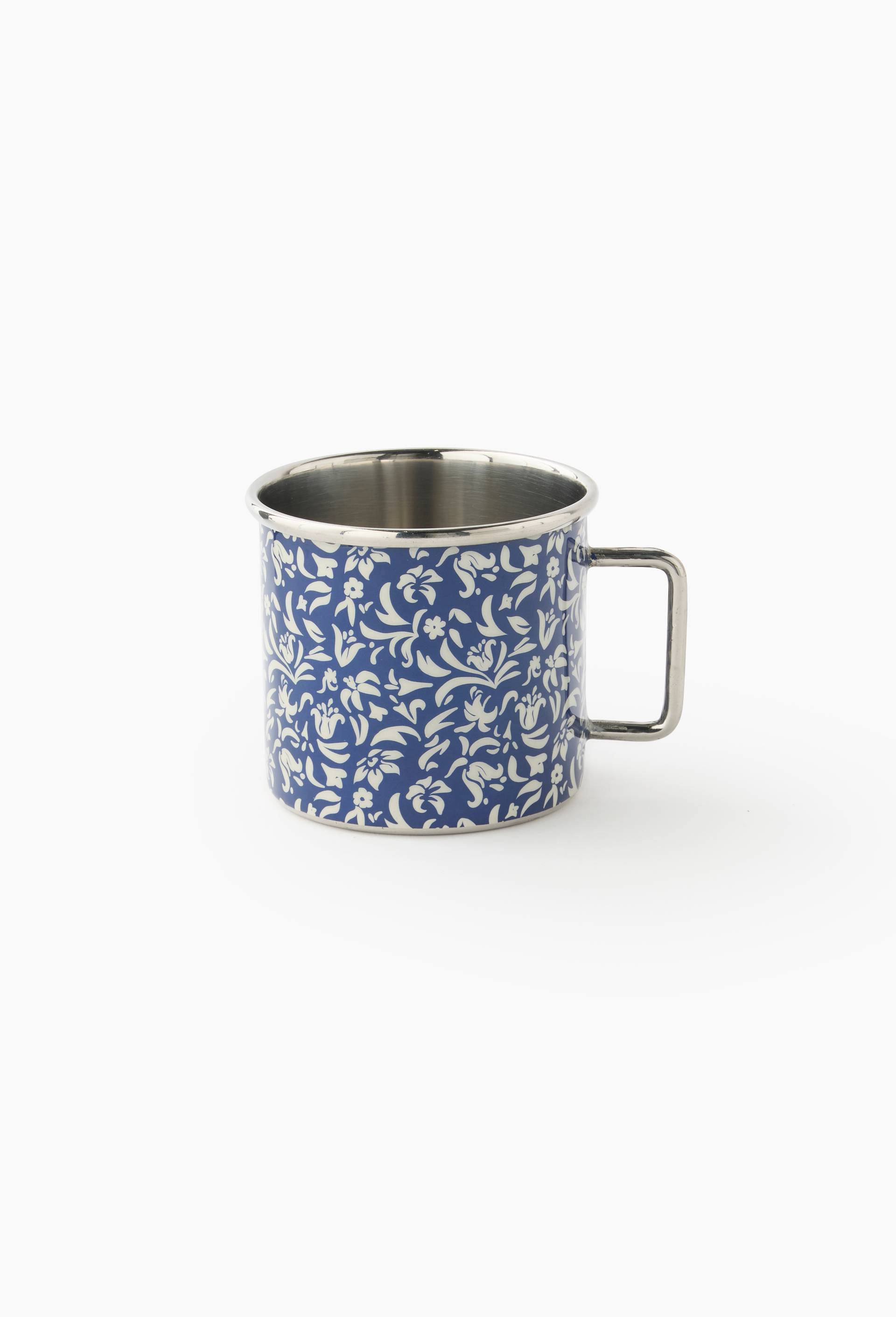 Tasse finition imprim&eacute;e, 50cl, en acier inoxydable, Bleu, large image number 0.0