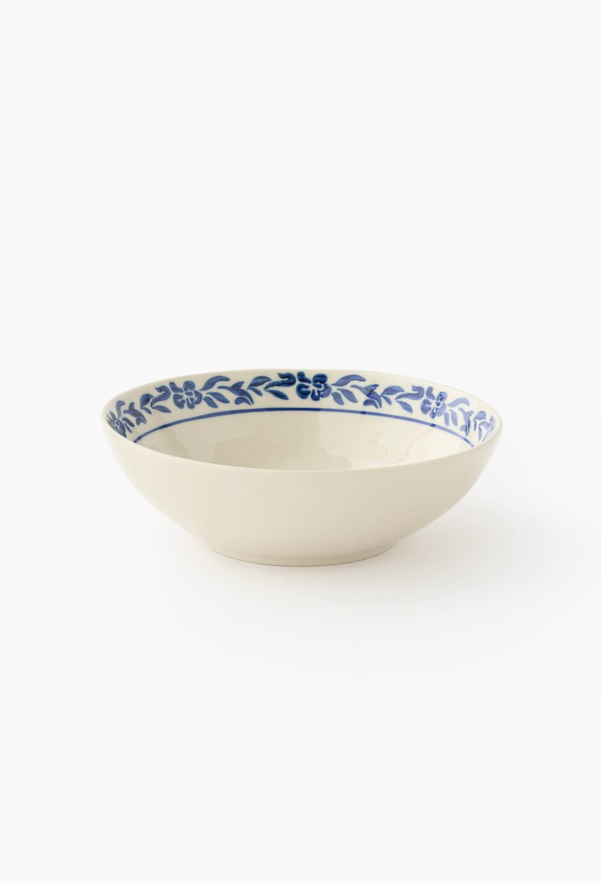 Bol finition imprim&eacute;e, 18cm, Bleu fonc&eacute;, large image number 0.0