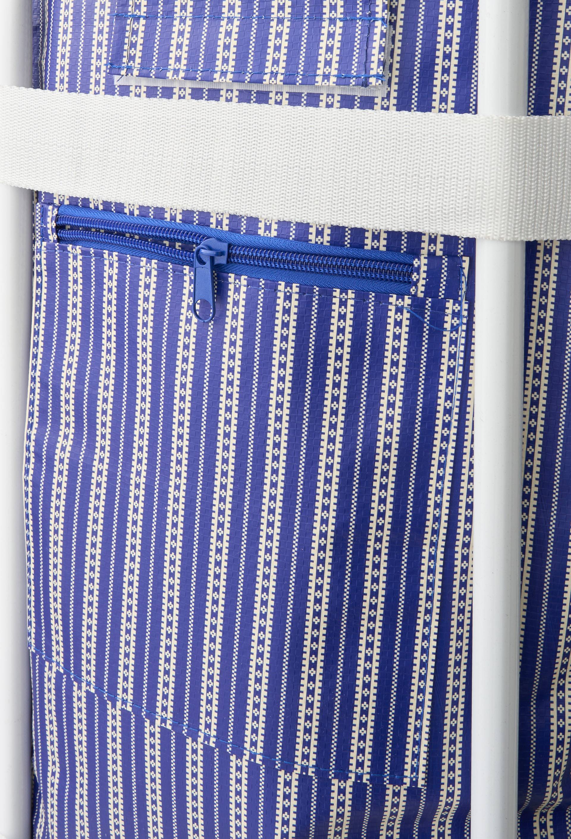 Poussette de march&eacute;, 38L, Bleu, large image number 1