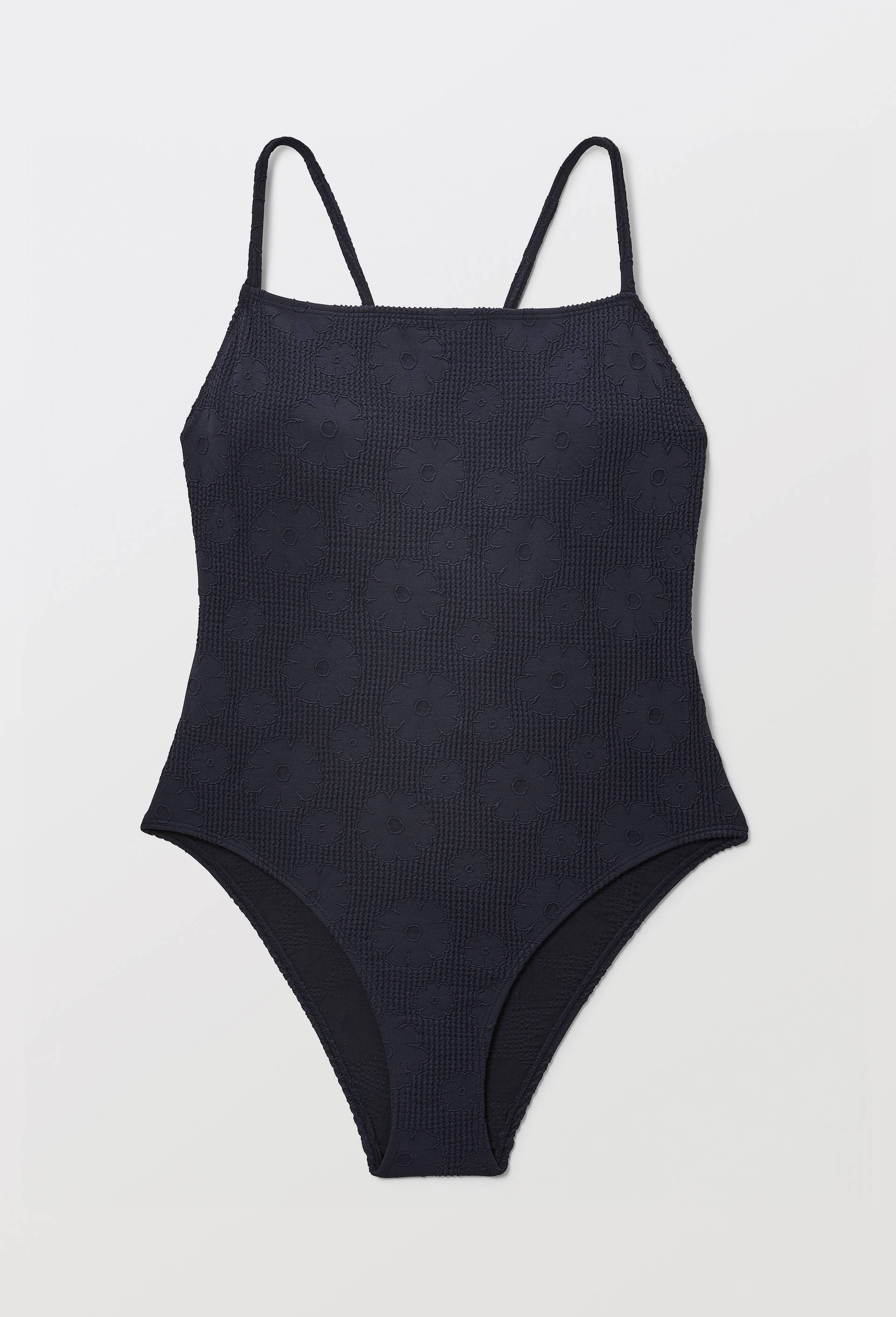 Maillot de bain 1 pi&egrave;ce AZALEE, Bleu fonc&eacute;, large image number 2