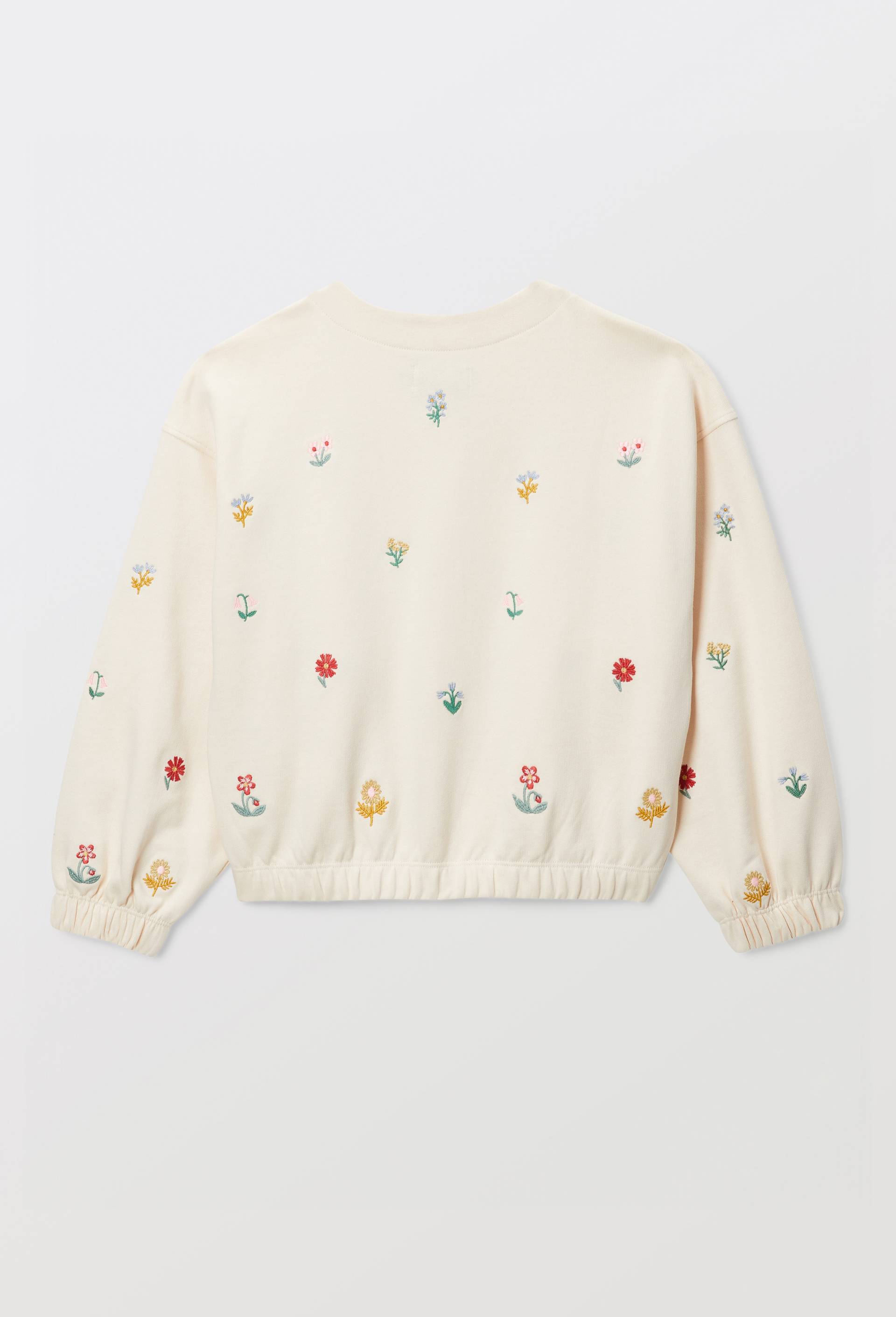 Cardigan zipp&eacute; en molleton matelass&eacute; contenant du coton BIO GOTS, Beige clair, large image number 1.0
