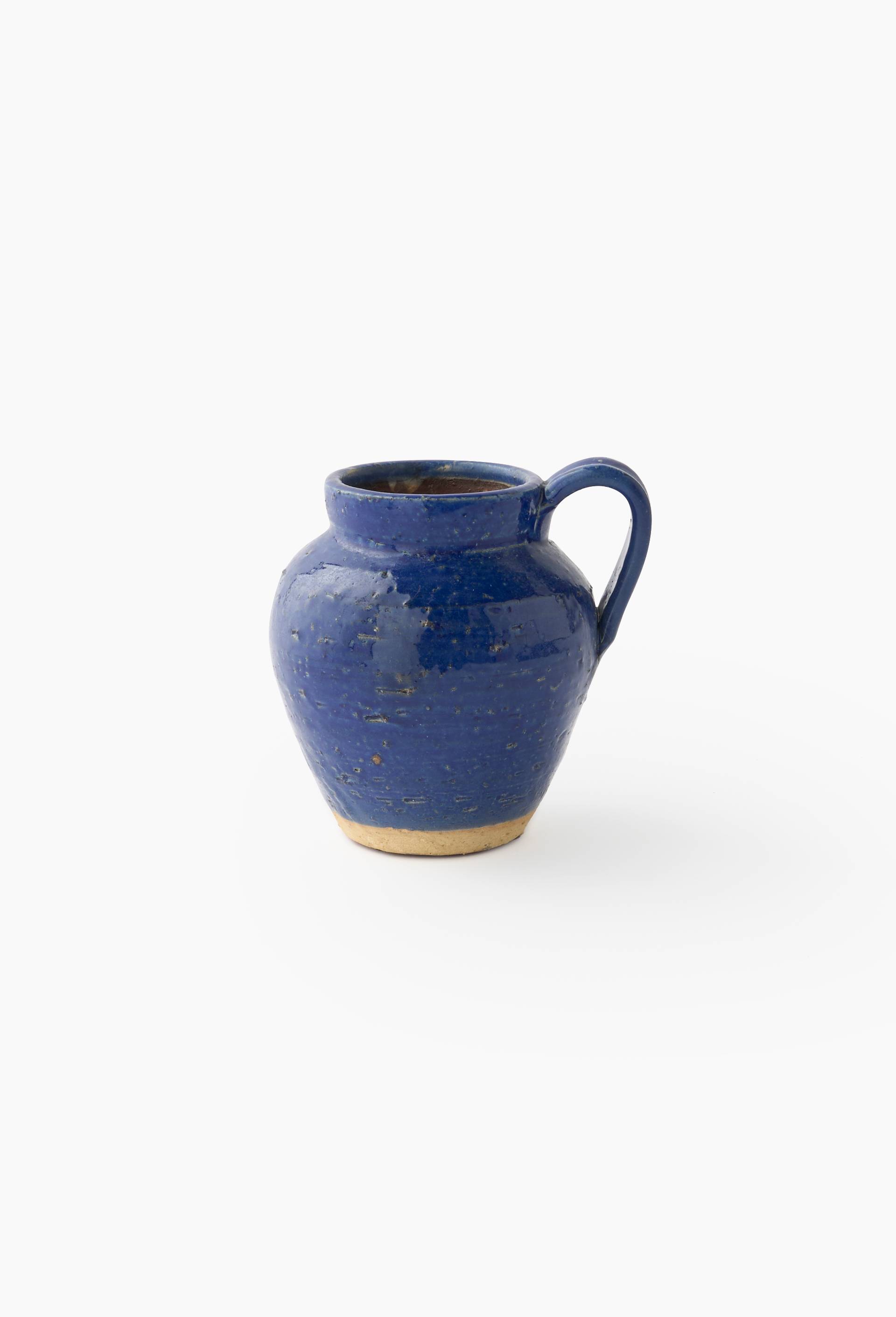 Vase, 15,5x13,5x16cm, en c&eacute;ramique, Bleu, large image number 0