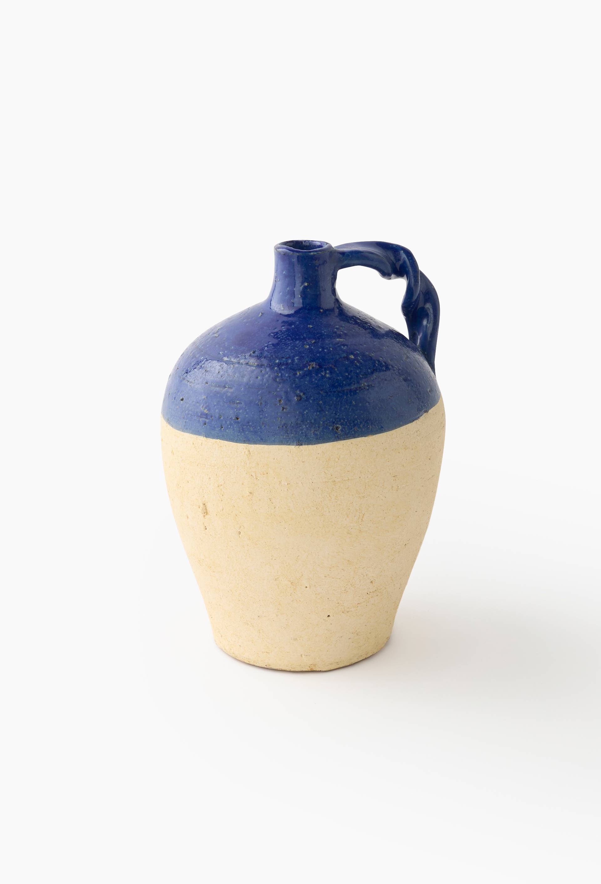 Vase, 19x18xH26,5cm, en c&eacute;ramique, Bleu, large image number 1.0