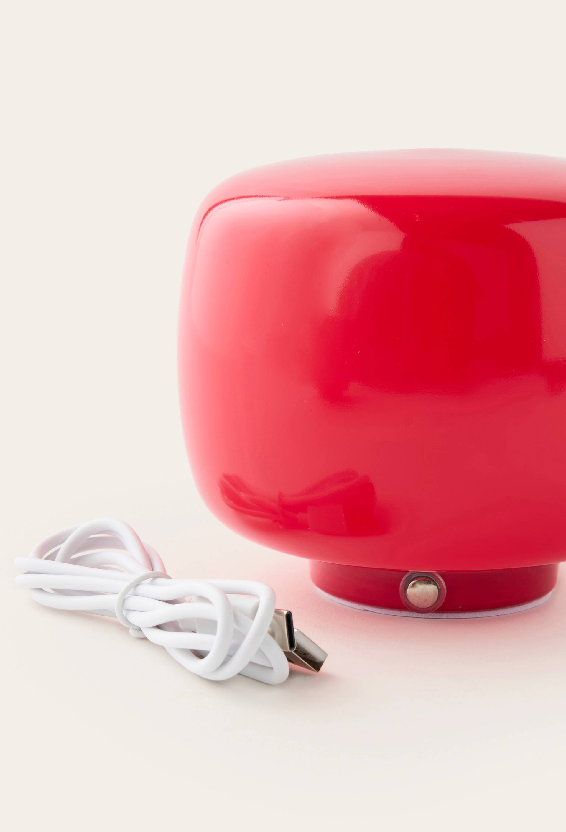 Mini lampe rechargeable, collection Blanche Mijonnet, Rouge, large image number 1.0