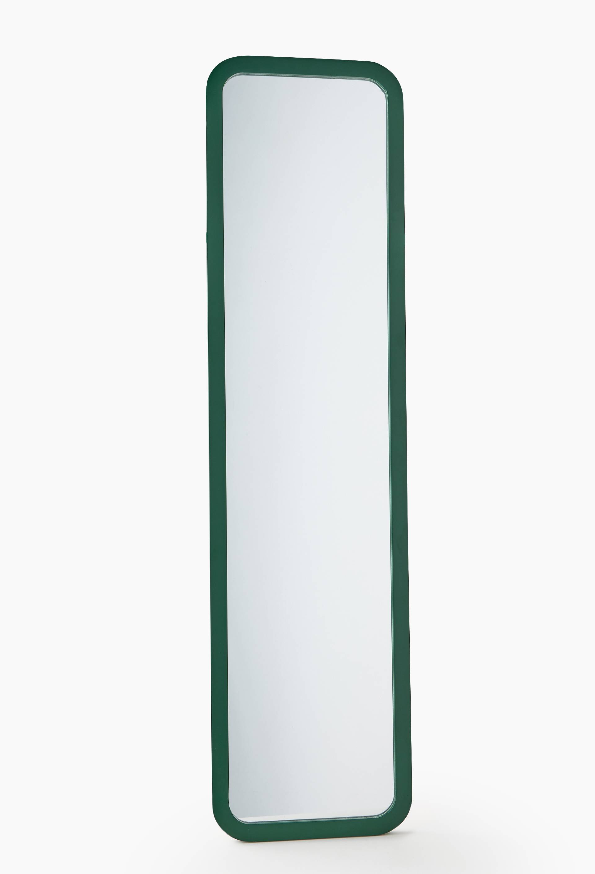 Grand miroir, 30xH115cm, en MDF, Vert, large image number 0