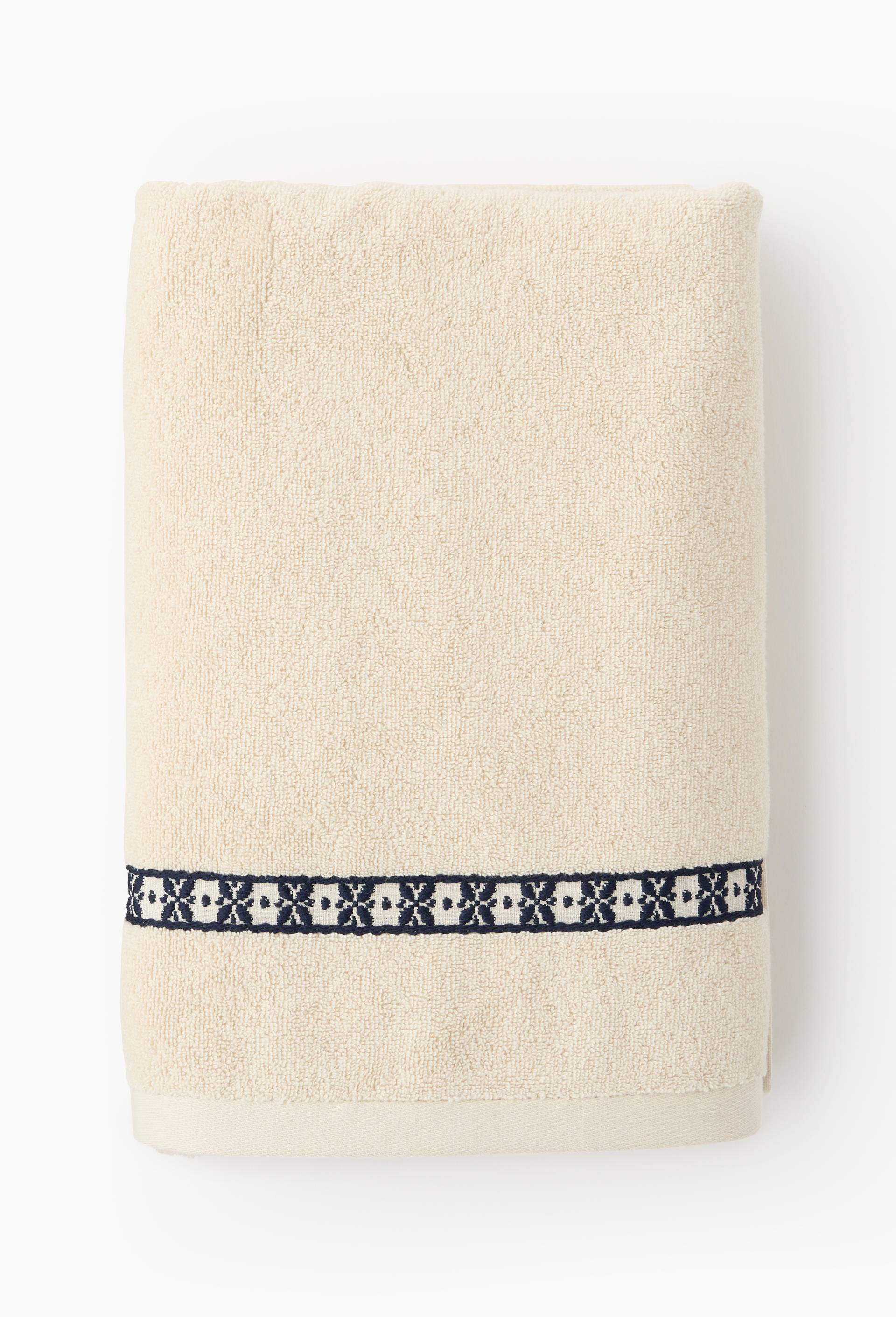 Drap de bain, 70x140cm, 100% coton, GOTS, Bleu, swatch image