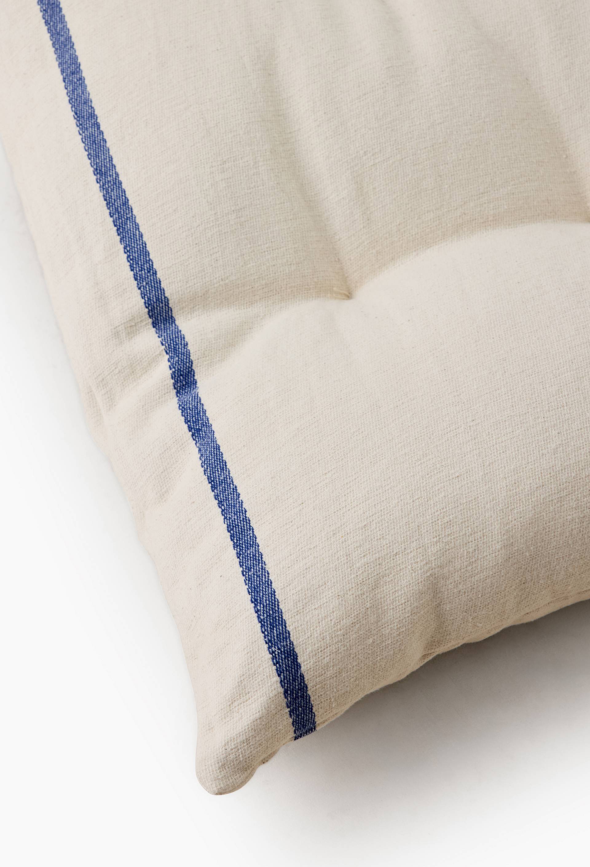 FUTON 80X180CM RAYE 100%COTON, OEKOTEX, Ecru, large image number 1.0