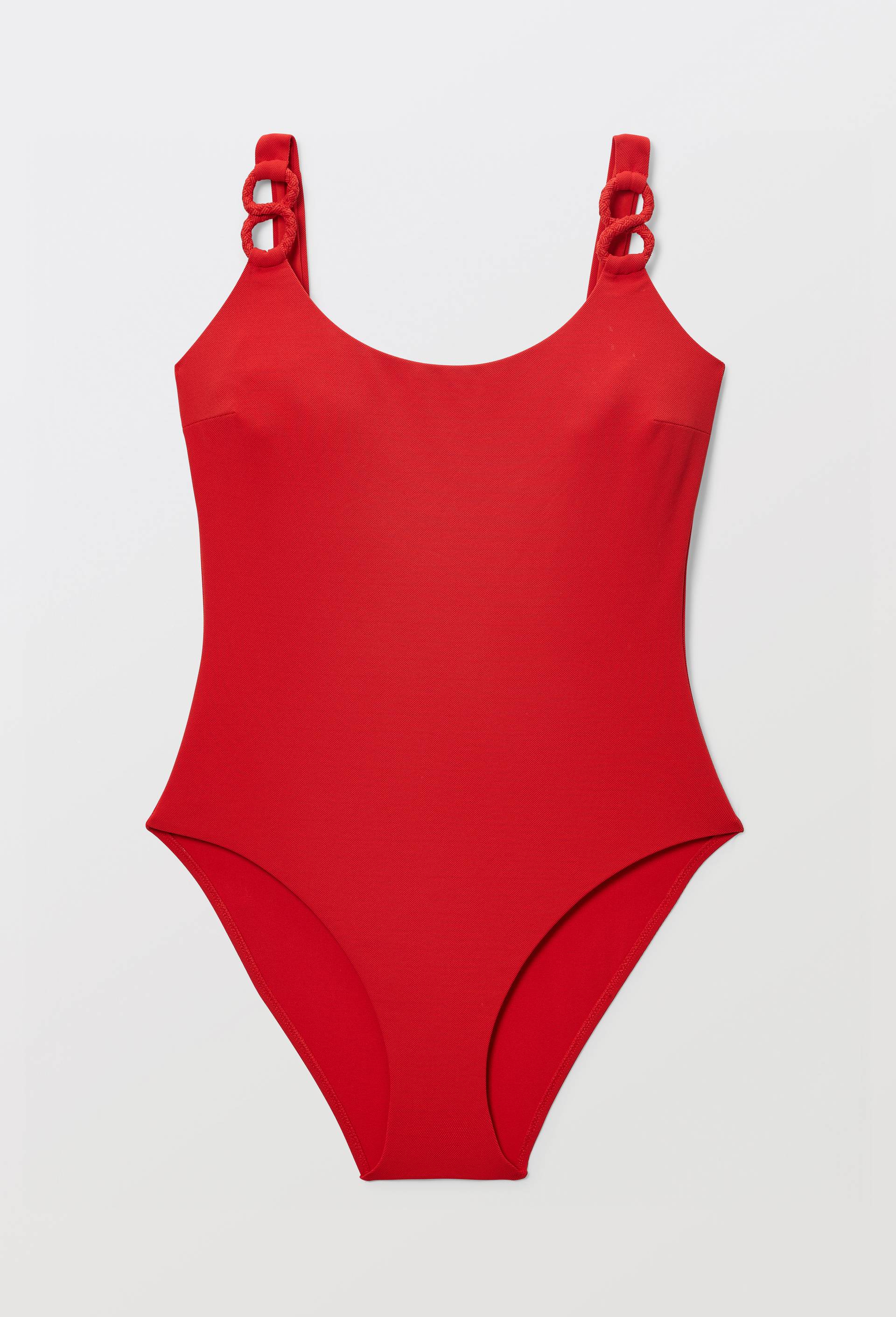 Maillot de bain 1 pi&egrave;ce OLERON, Rouge, large image number 2