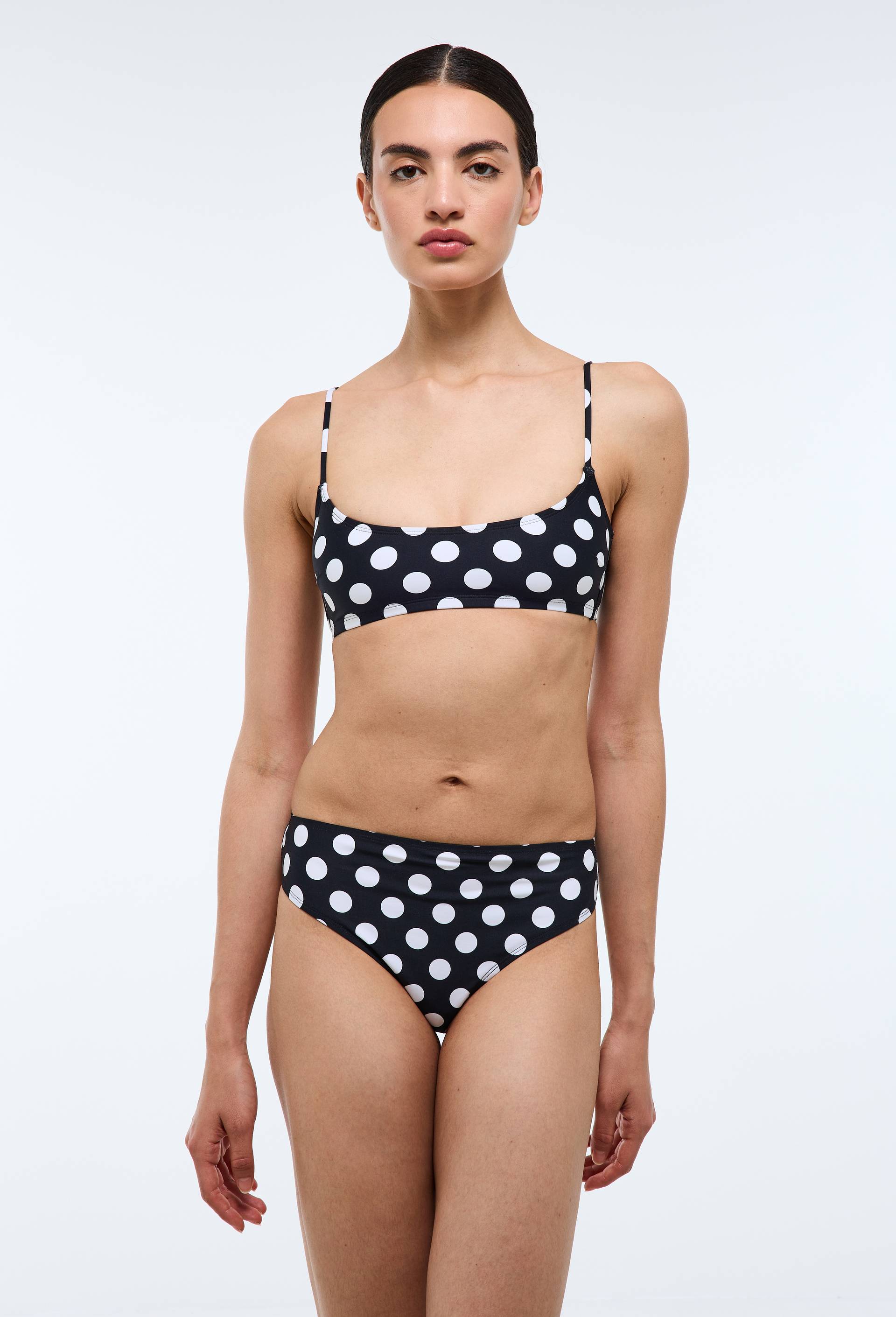 Bas de maillot de bain IVIA POIS, Noir, large image number 0.0