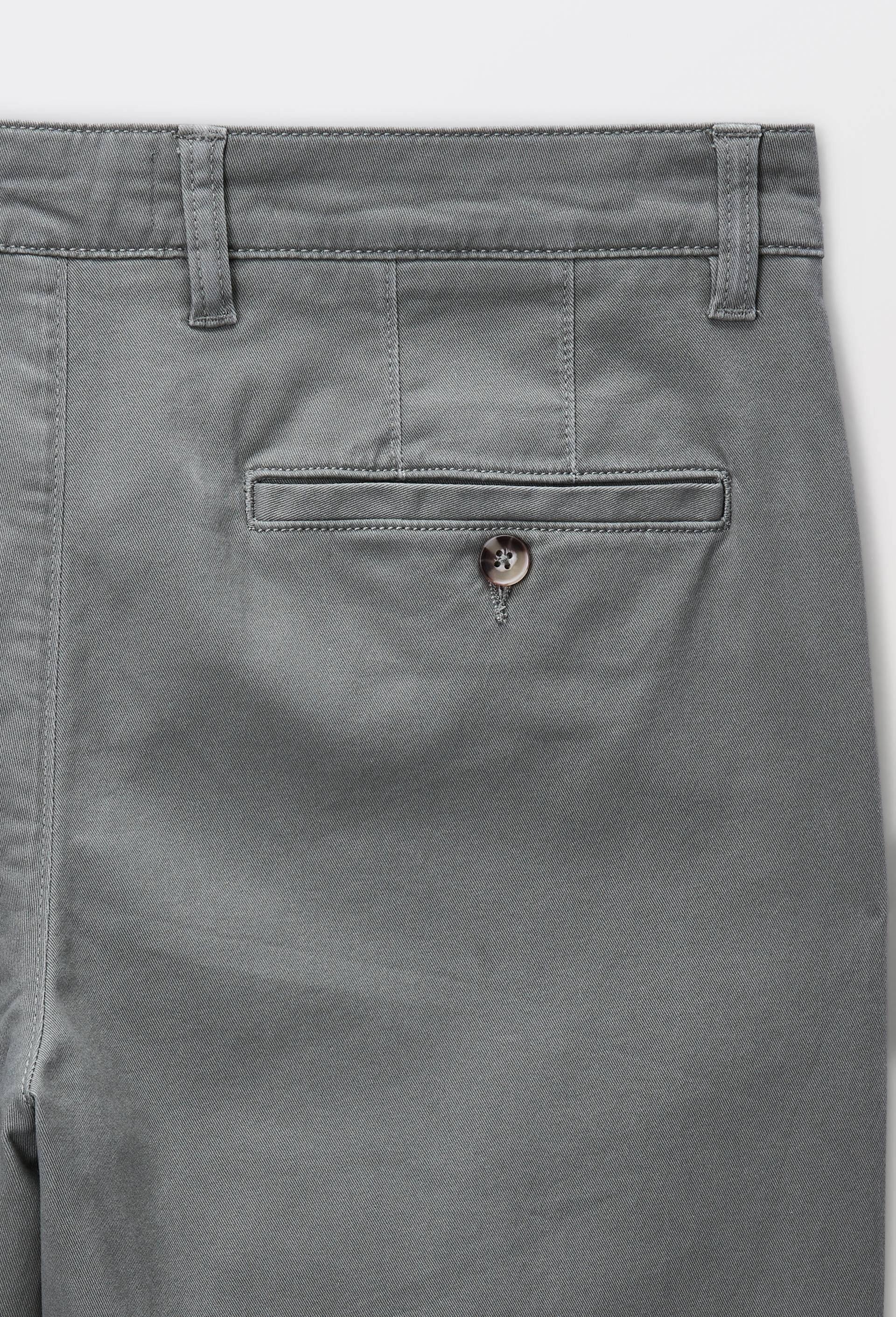 Pantalon chino straight en coton BIO GOTS, Vert, large image number 4.0