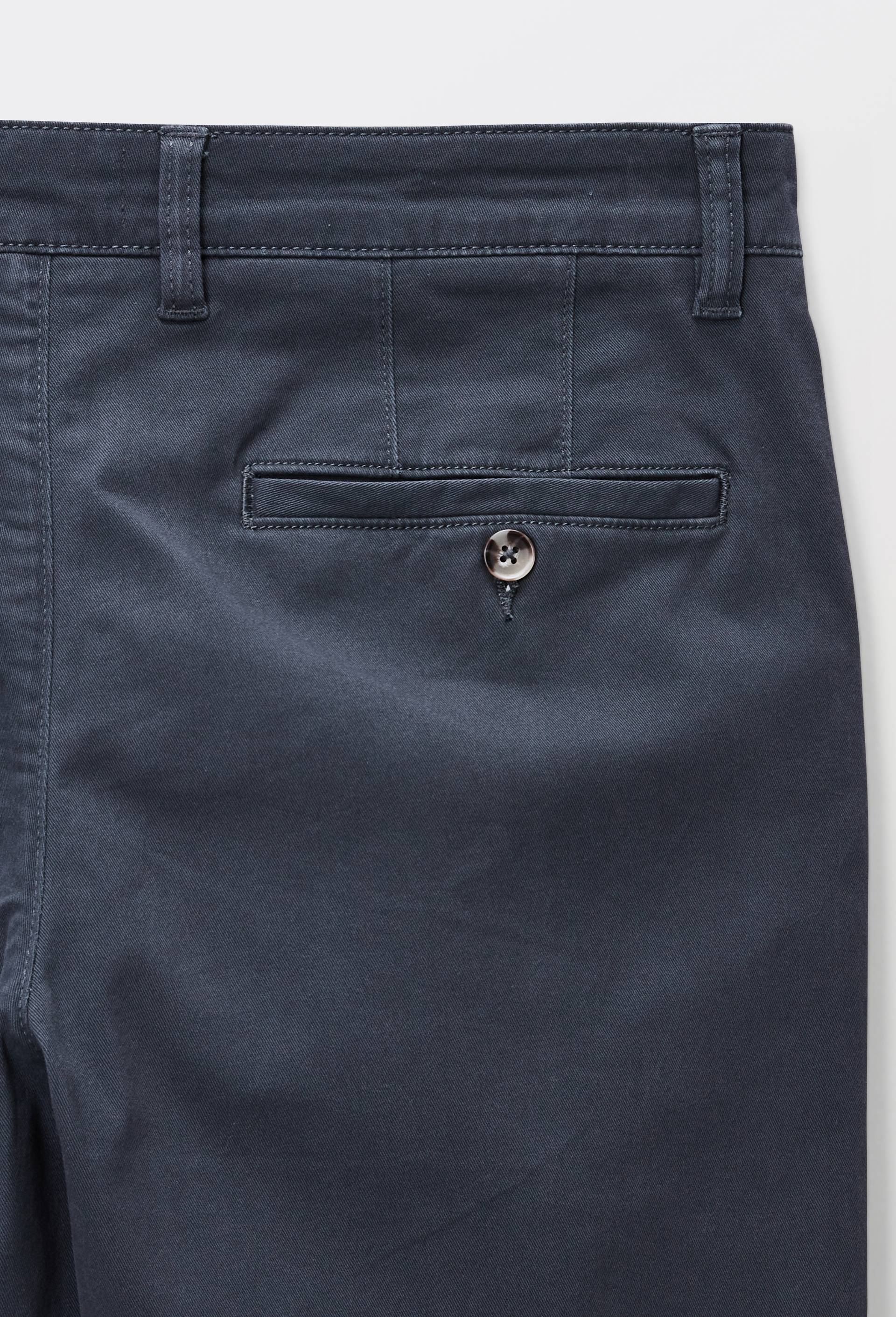 Pantalon chino straight en coton BIO GOTS, Gris fonc&eacute;, large image number 4