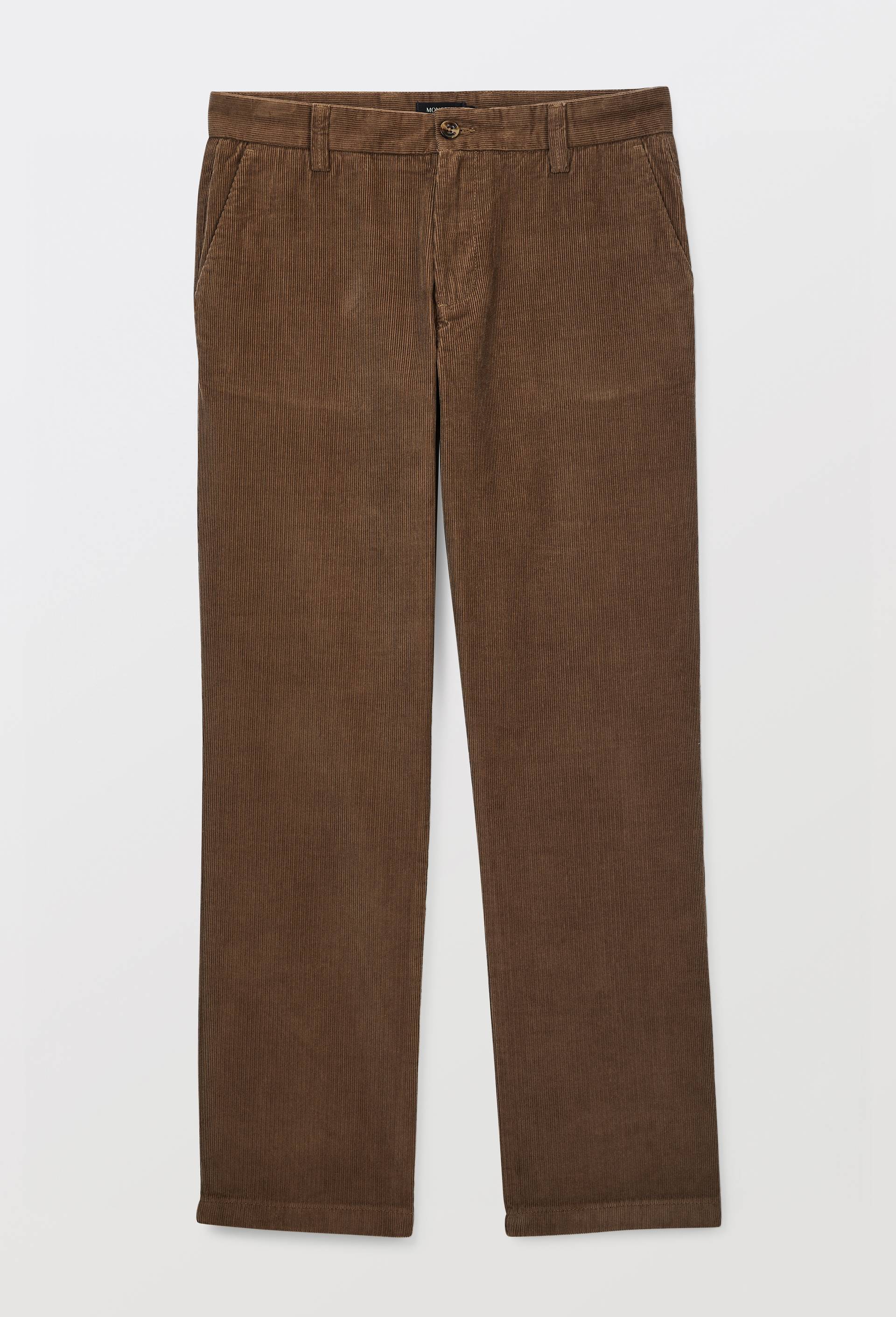 Pantalon velours en coton BIO GOTS, Brun, large image number 2